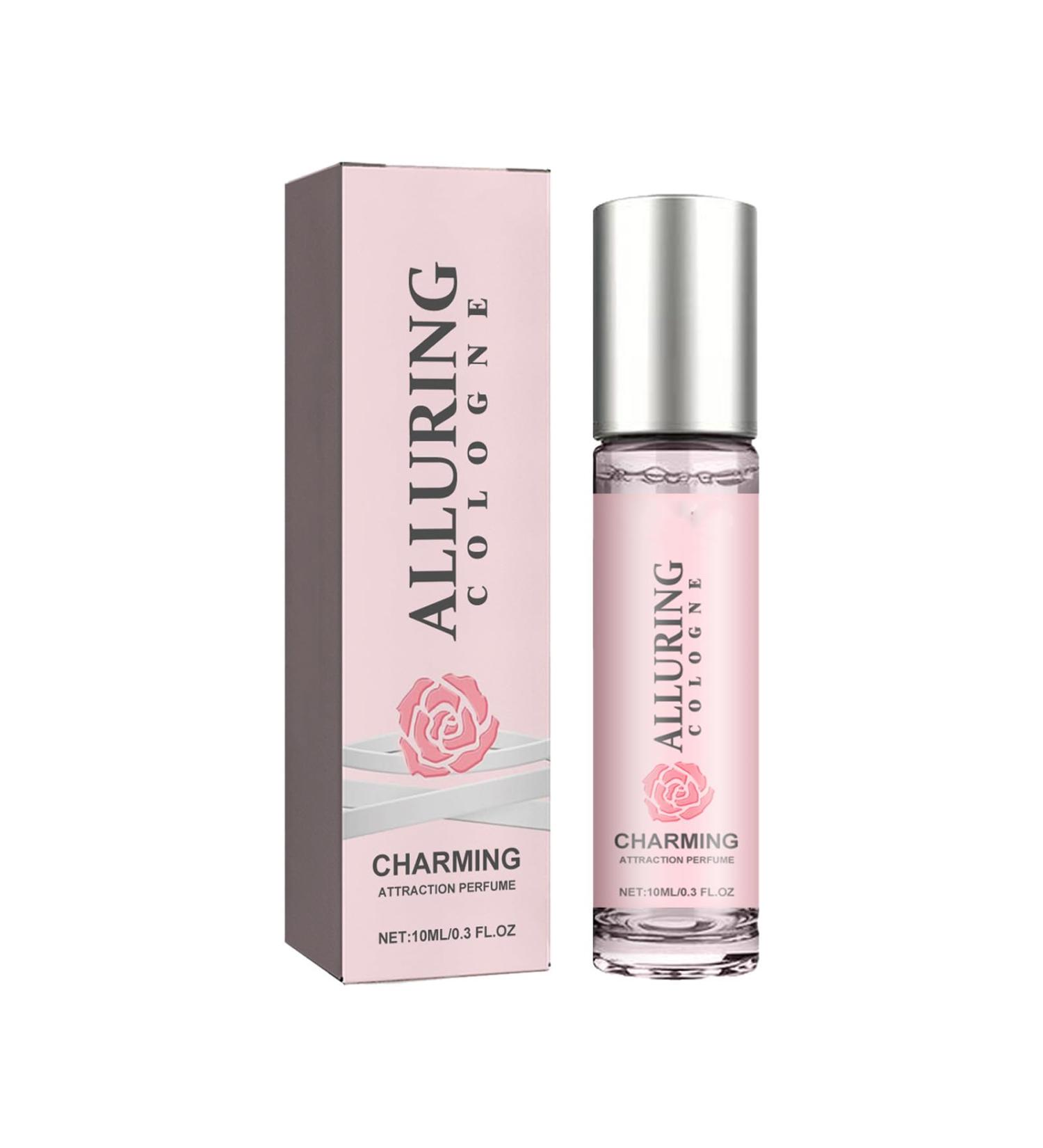 Rose Pheromone Perfume Box Rose Roll on Pheromone Perfume Women Pheromone Perfume Perfume for Men Rose Scented Perfume Long Lasting 0.34 Fl Oz (Pack of 1) Pink - Buy Online on GoSupps.com