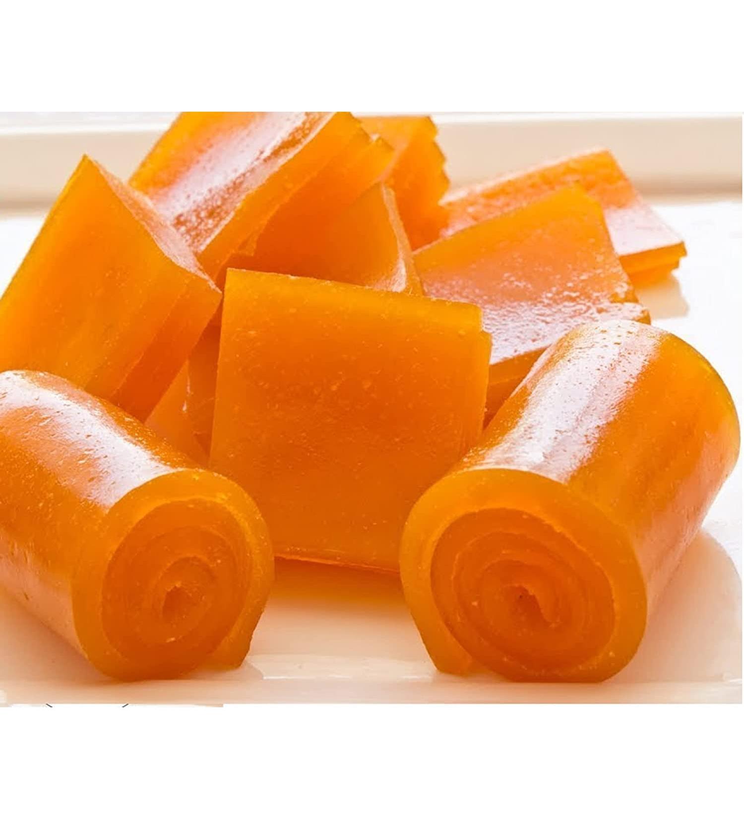 Aam papad aam papad Mango Candy Mouth waterinh chew Mango | Aam Papad Toffee | Dried Mango Slices | Sheesha Aam Papad | Khatta Meetha Aam Papad | Tasty Fruit Bar Mango Candy 400G