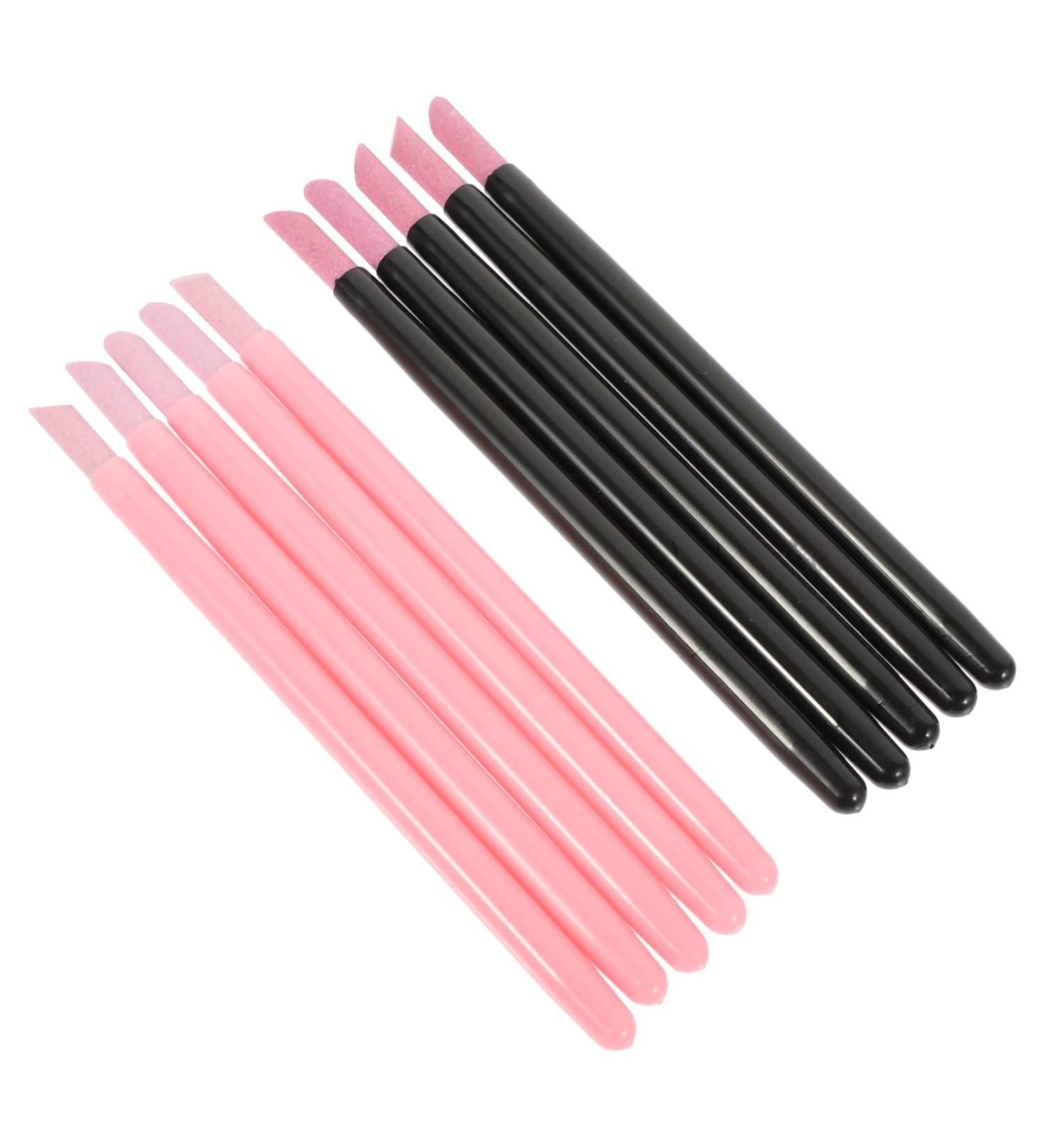 Beavorty 2 Sets Nail Quartz Pen nail buffer cuticle remover nail file nail sander finger file glass cuticle pusher nail grinding file frosted glass Nail Polishing Pen tool pp repair - Buy Online on GoSupps.com