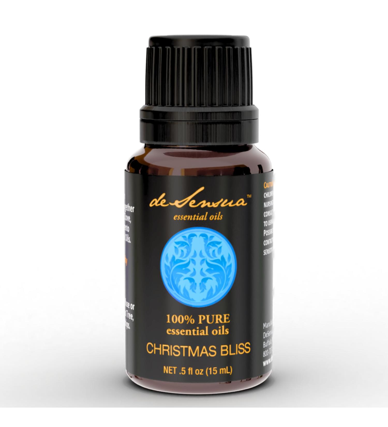 Christmas Bliss Pure Essential Oils Blend (15 ml) Relaxing Diffuser Aromatherapy Natural Charming Blend of Nutmeg Orange Clove Cinnamon & More - Buy Online on GoSupps.com