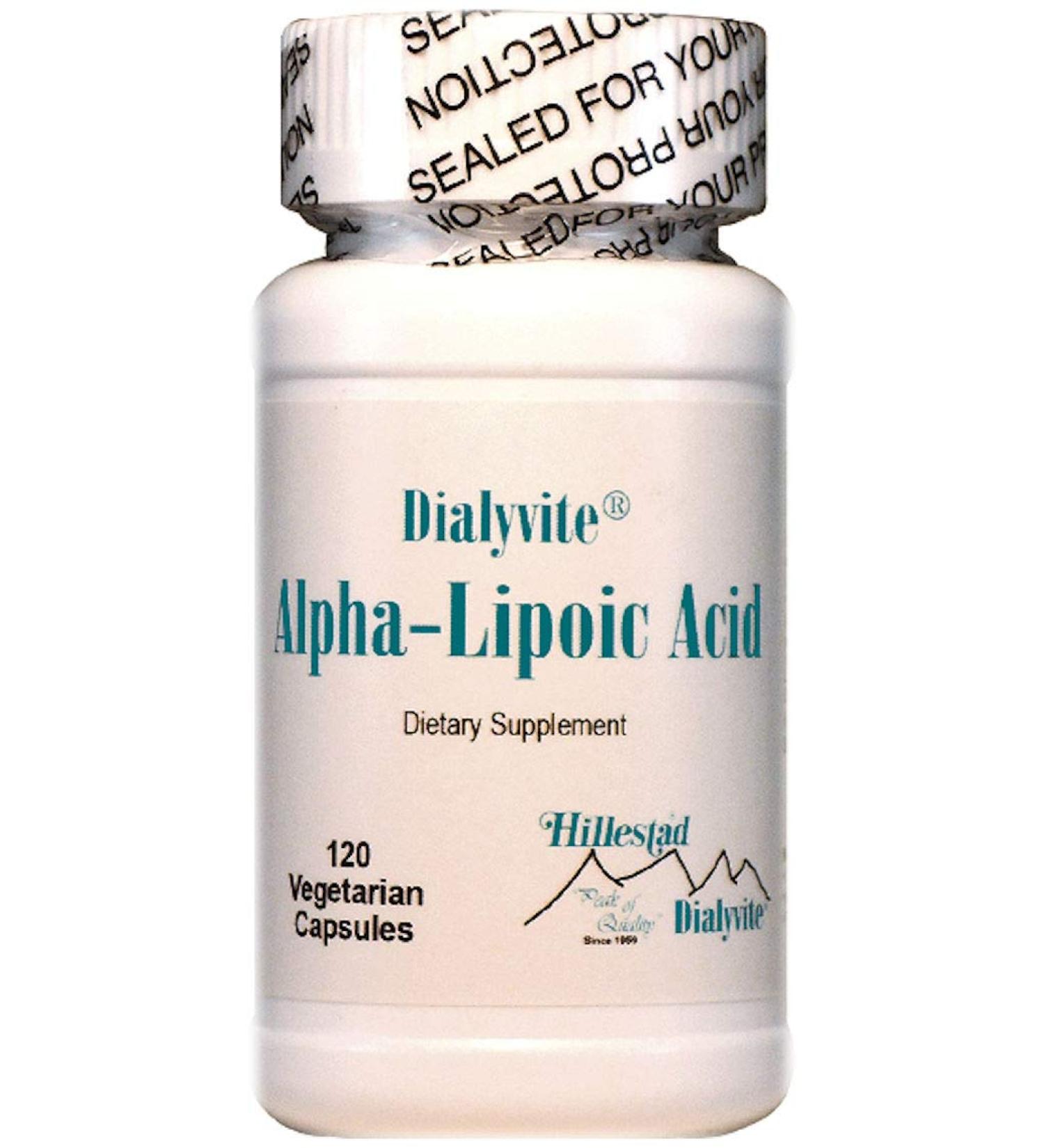 Dialyvite Alpha-Lipoic Acid - 120 Capsules - Buy Online on GoSupps.com