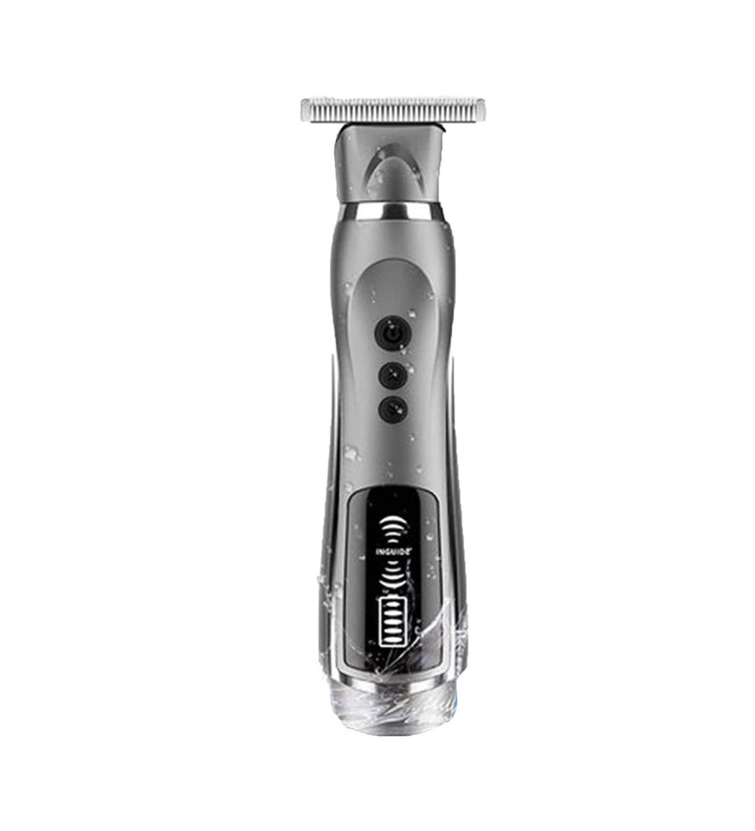 CAFFIA Hair Clippers for Men Cordless Hair Clippers Waterproof Design Professional Nose Hair Trimmer and Shaver for Barbers with 4 Adjustable Speed Settings & LCD Display - Buy Online on GoSupps.com