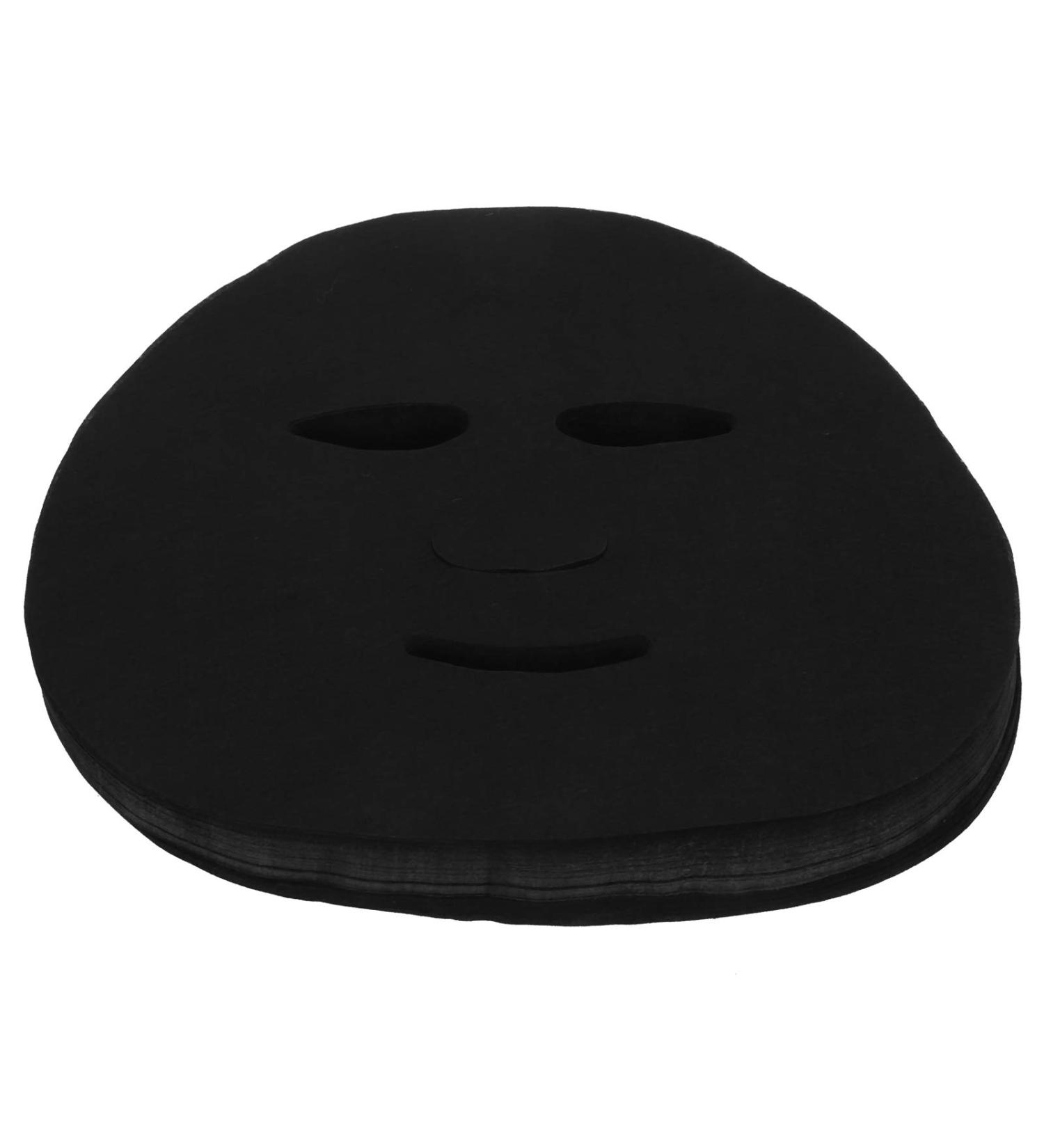 Bamboo Charcoal Facial Mask Paper - 100pcs | Super Absorption & Pore Purifying Skin Care | International Shipping Available - Buy Online on GoSupps.com