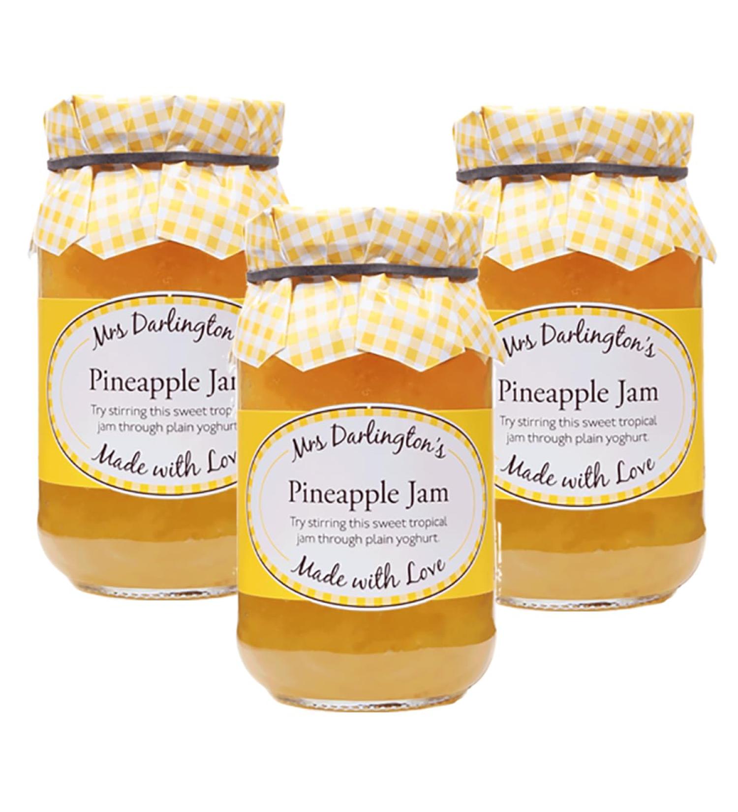 Generic Mrs Darlington's Pineapple Jam - 340g - Pack fo 3