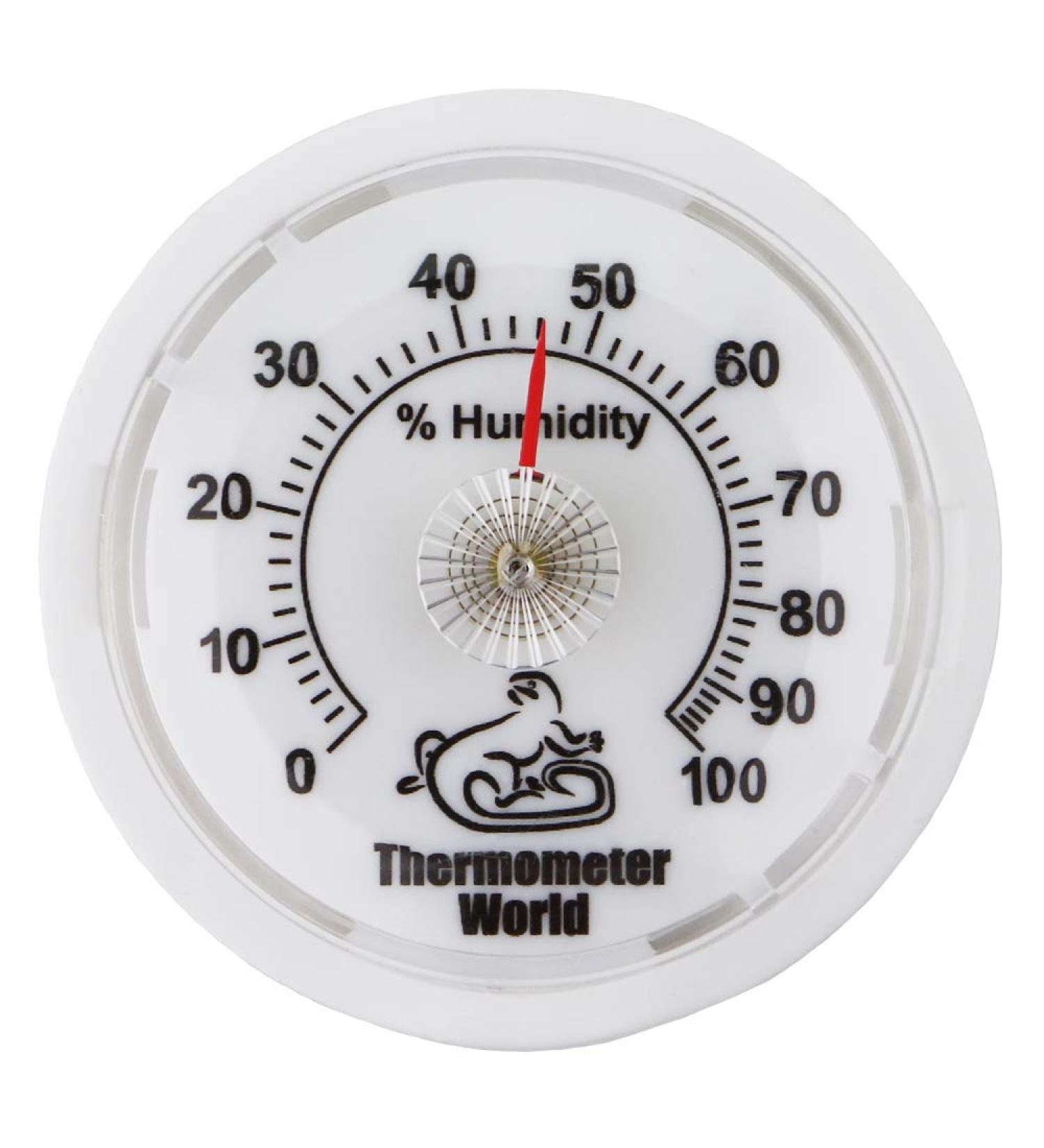 Vivarium Hygrometer to Monitor Humidity in Vivariums and Reptile Tanks - Mini Hygrometer Reptile Accessories For Vivarium - Buy Online on GoSupps.com