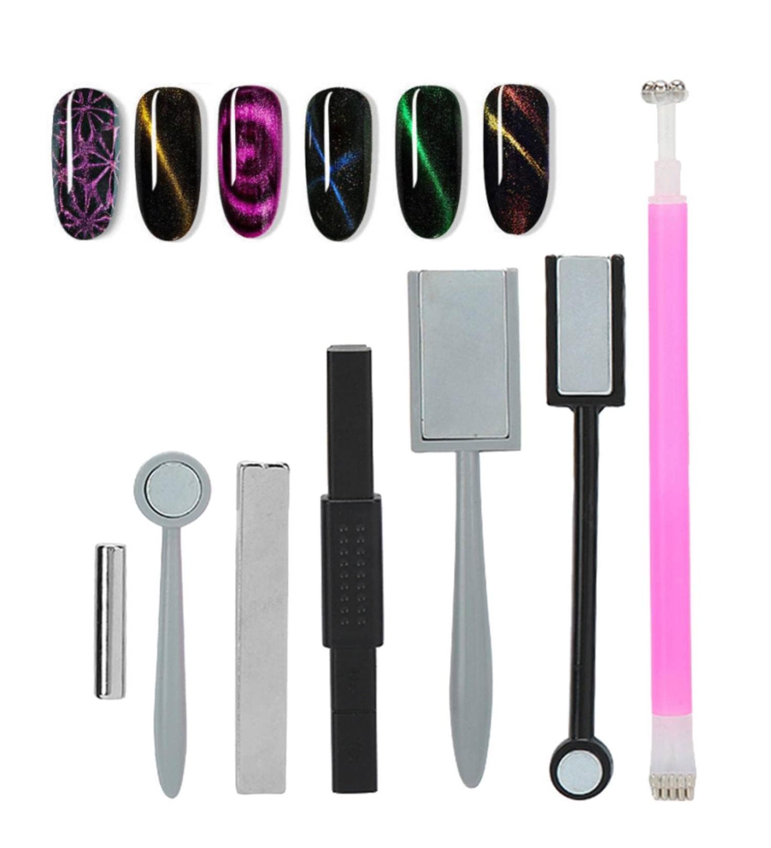 Cat Eye Magnetic Nail Art Tool - Gradient Design Pens for 3D UV Gel Effects | International Shipping Available - Buy Online on GoSupps.com