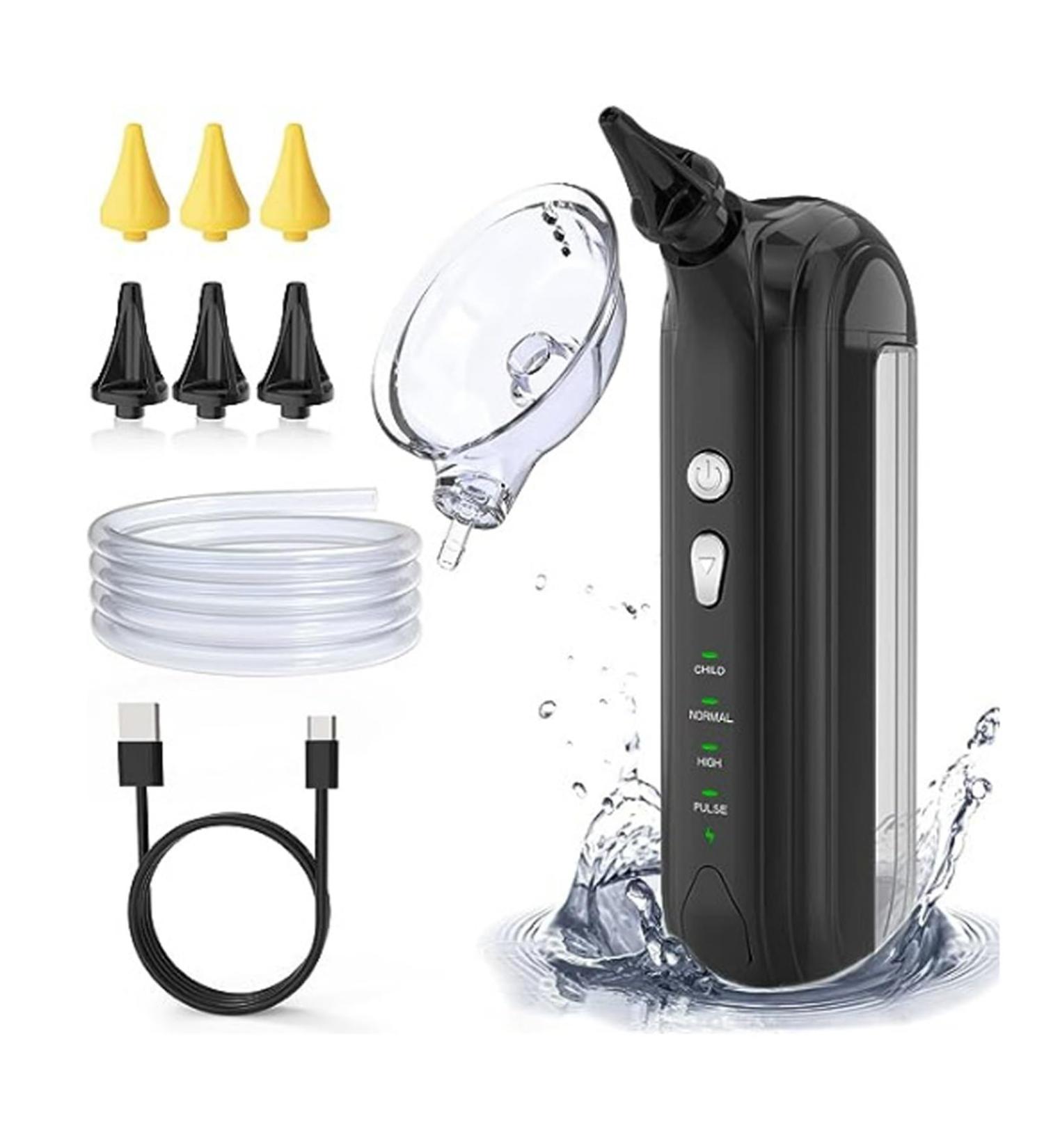 Buy Dotmalls Earclean Pro - Electric Ear Wax Removal Kit | Waterproof 4 Pressure Modes Effective Ear Cleaner for Adults - Buy Online on GoSupps.com