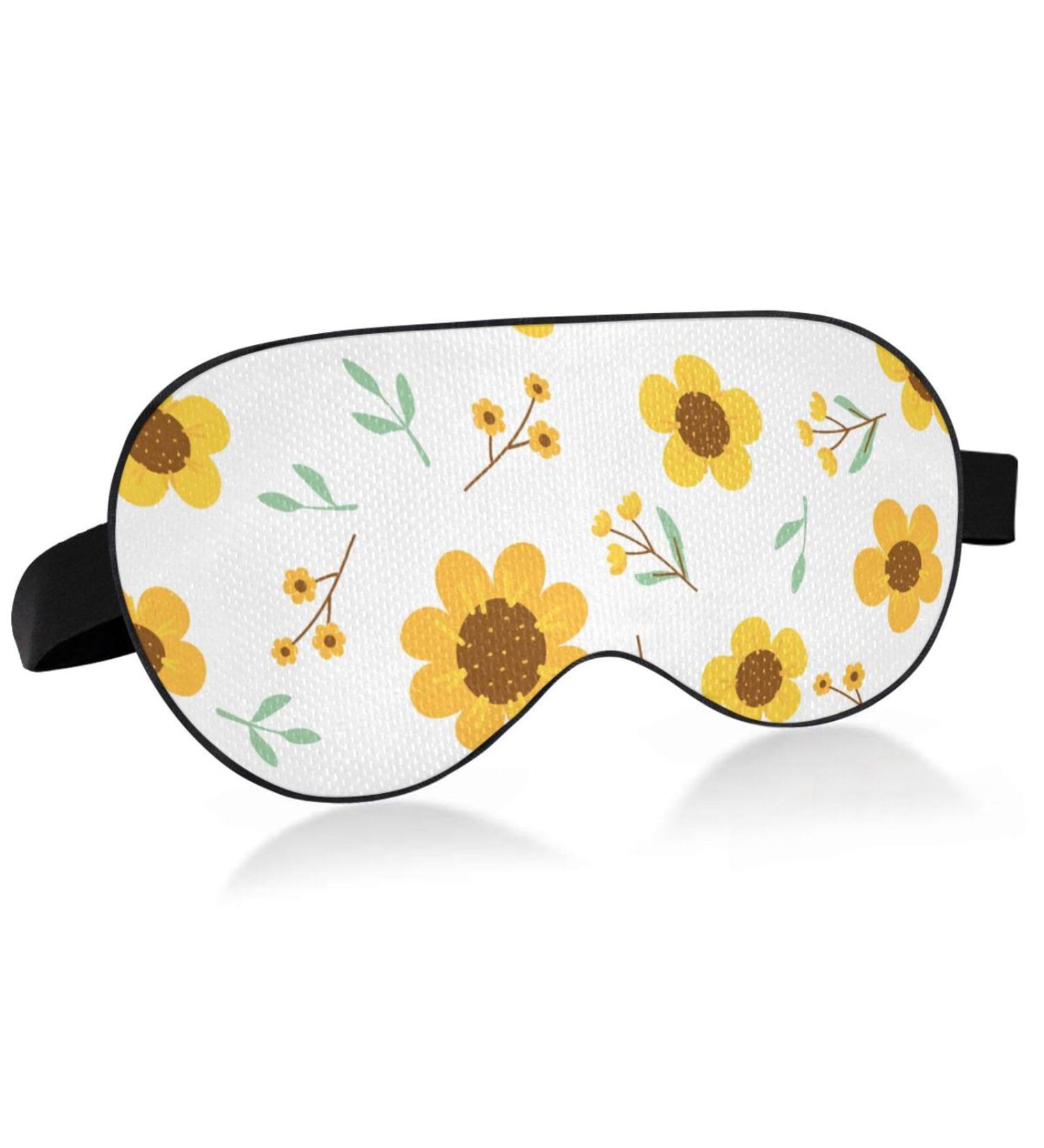 Adjustable Light Blocking Eye Mask for Deep Sleep | Haskirky Breathable Eye Mask for Men and Women | Ideal for Travel, Yoga, and Meditation - Buy Online on GoSupps.com