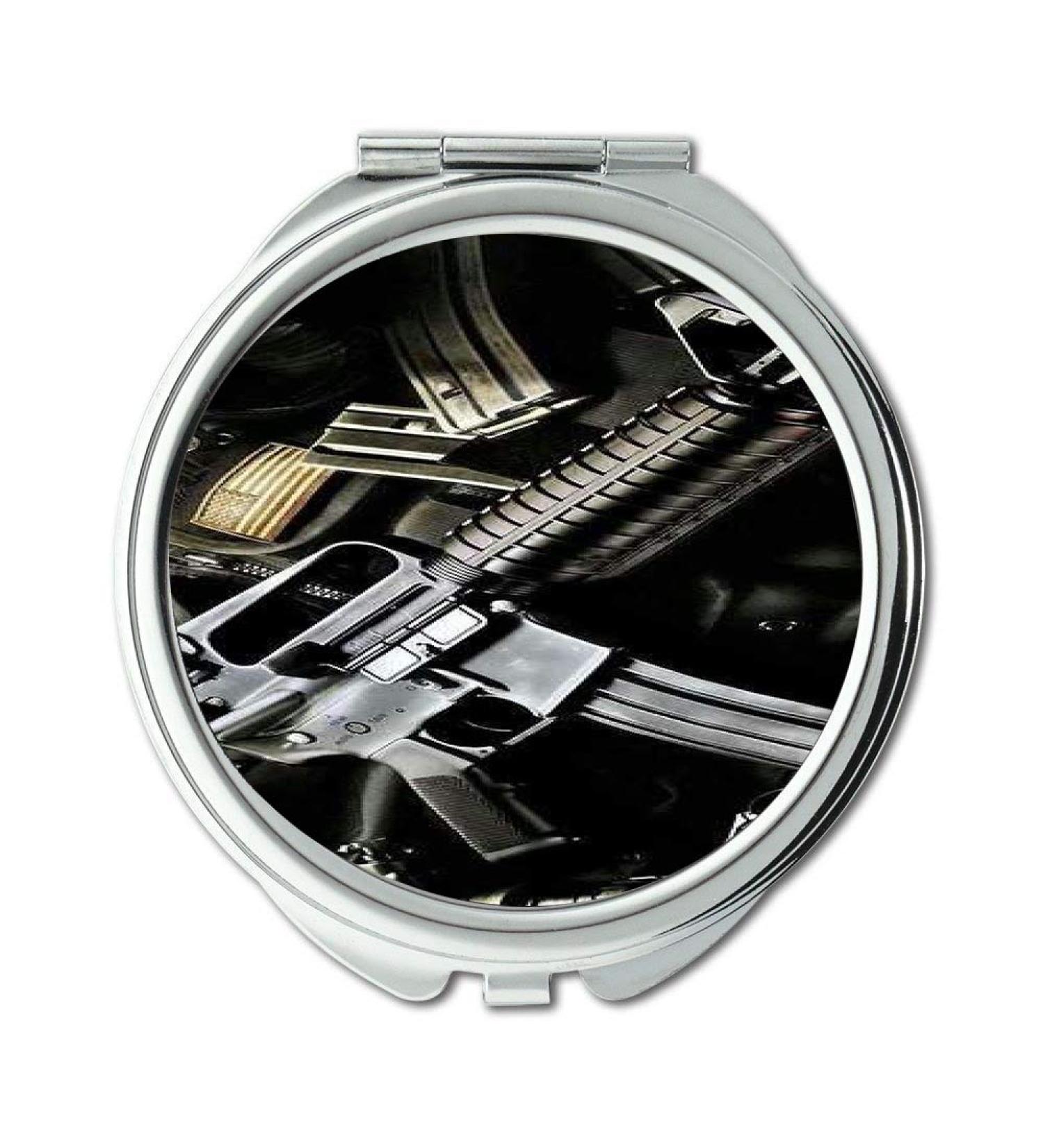 YENDOSTEEN Mirror Compact Mirror pistol scope Round Mirror wallpaper gun pocket mirror portable mirror - Buy Online on GoSupps.com