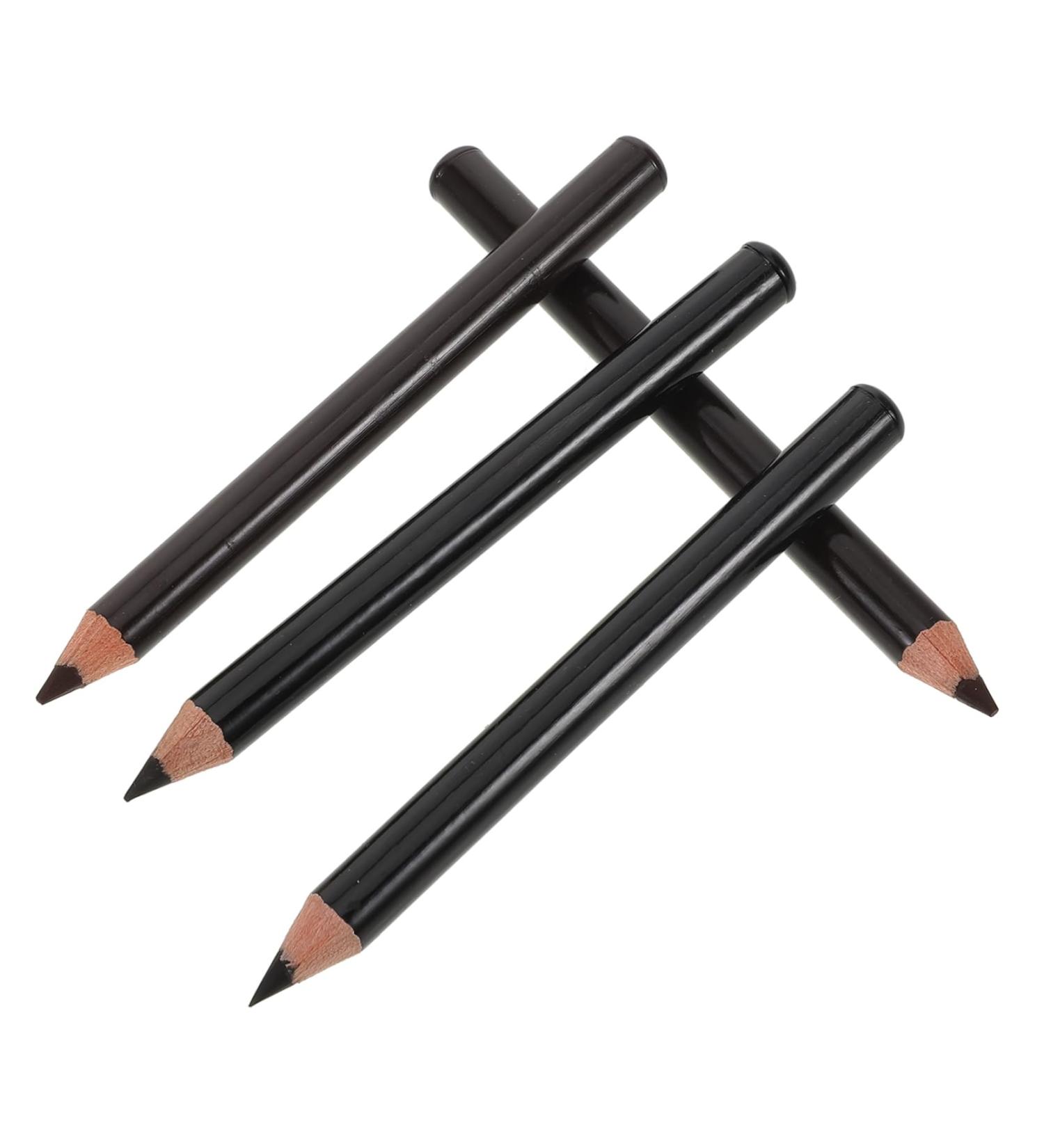 HAPINARY 4pcs Wooden Eyebrow Pencil Brow Shaping Kit Makeup Brow Pencil Brow Filler Pen Shaper Eyebrow Filler - Buy Online on GoSupps.com