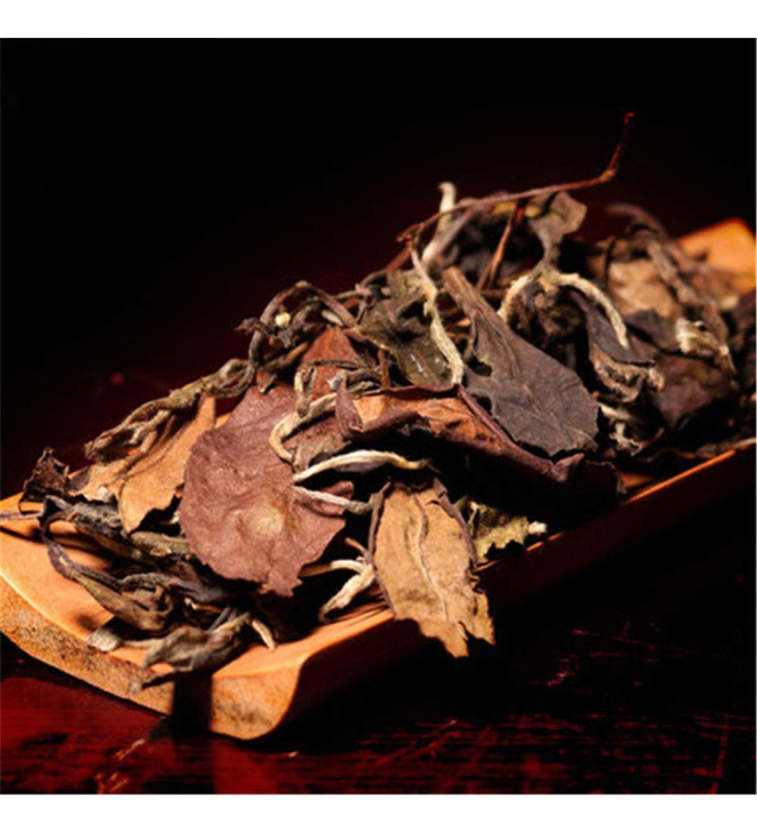 Th blanc cadeau th vieil arbre grande nourriture Fuding th Shoumei bio naturel 250g - Buy Online on GoSupps.com