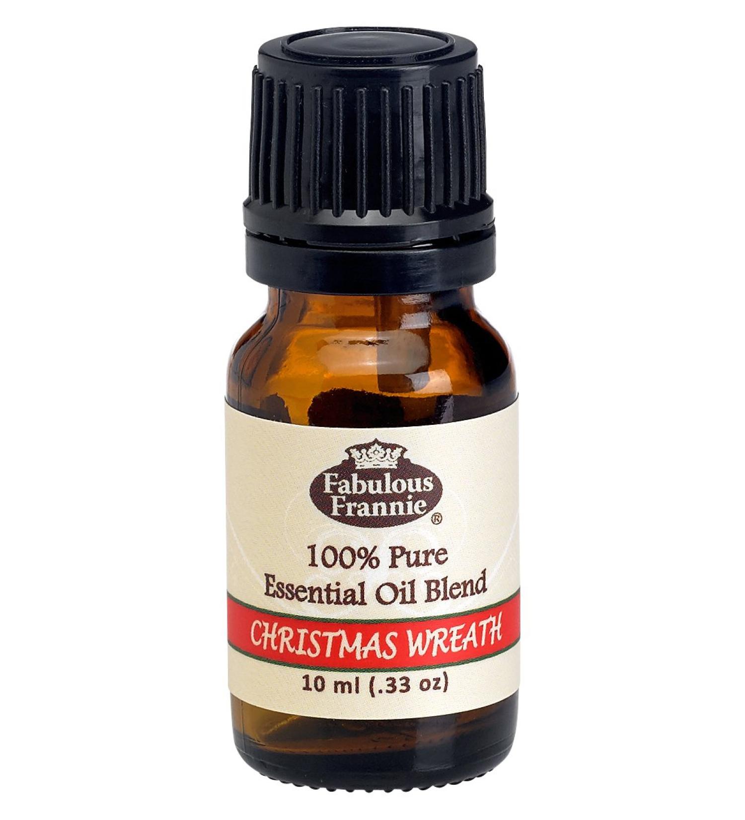 Christmas Wreath Essential Oil Blend 100% Pure Undiluted Essential Oil Blend 10 ml Our Blend of Cyrpress Pine Cedarwood Orange Cinnamon Clove and Vanilla Essential Oils.