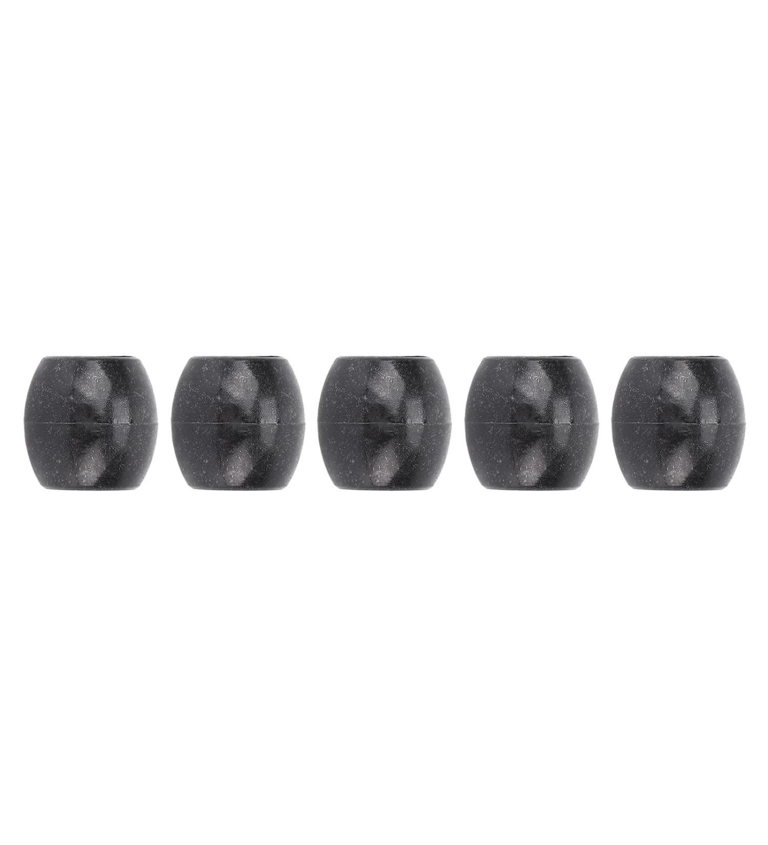 Dreadlocks Hair Beads Sturdy Plastic Hair Braiding Beads Hair Decoration Unique Hairstyle Black for Women for Party for Beard Braiding - Buy Online on GoSupps.com