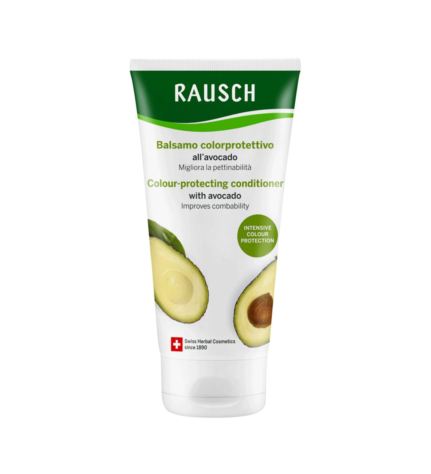 Rausch Avocado Color Protection Flushing - Vegan Hair Color Treatment 200ml | Silicones & Parabens Free - Buy Online on GoSupps.com