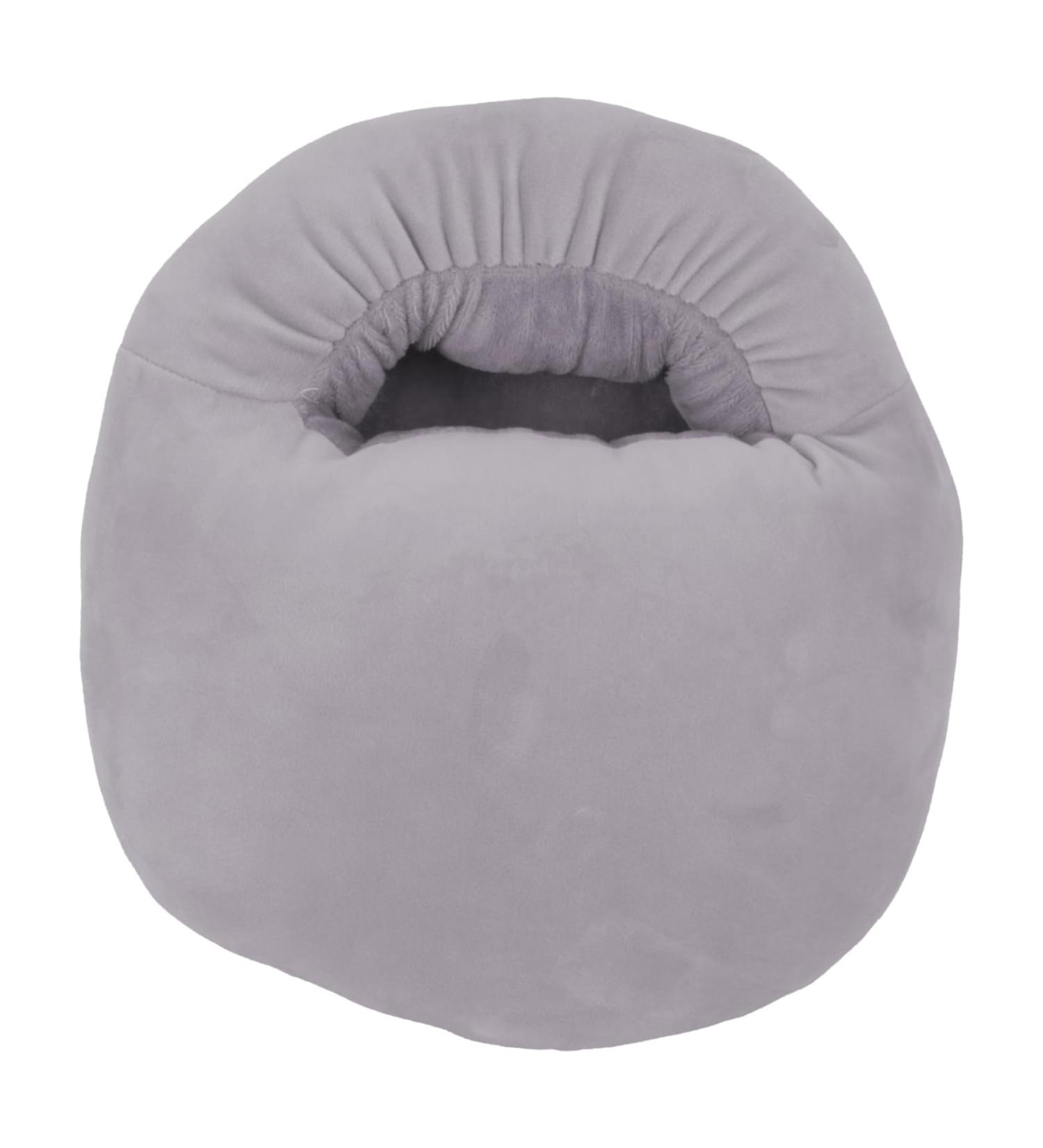Safigle USB Foot Warmer - Portable Electric Slipper & Heating Pillow for Winter - Lightweight Gray 32x28cm - Buy Online on GoSupps.com