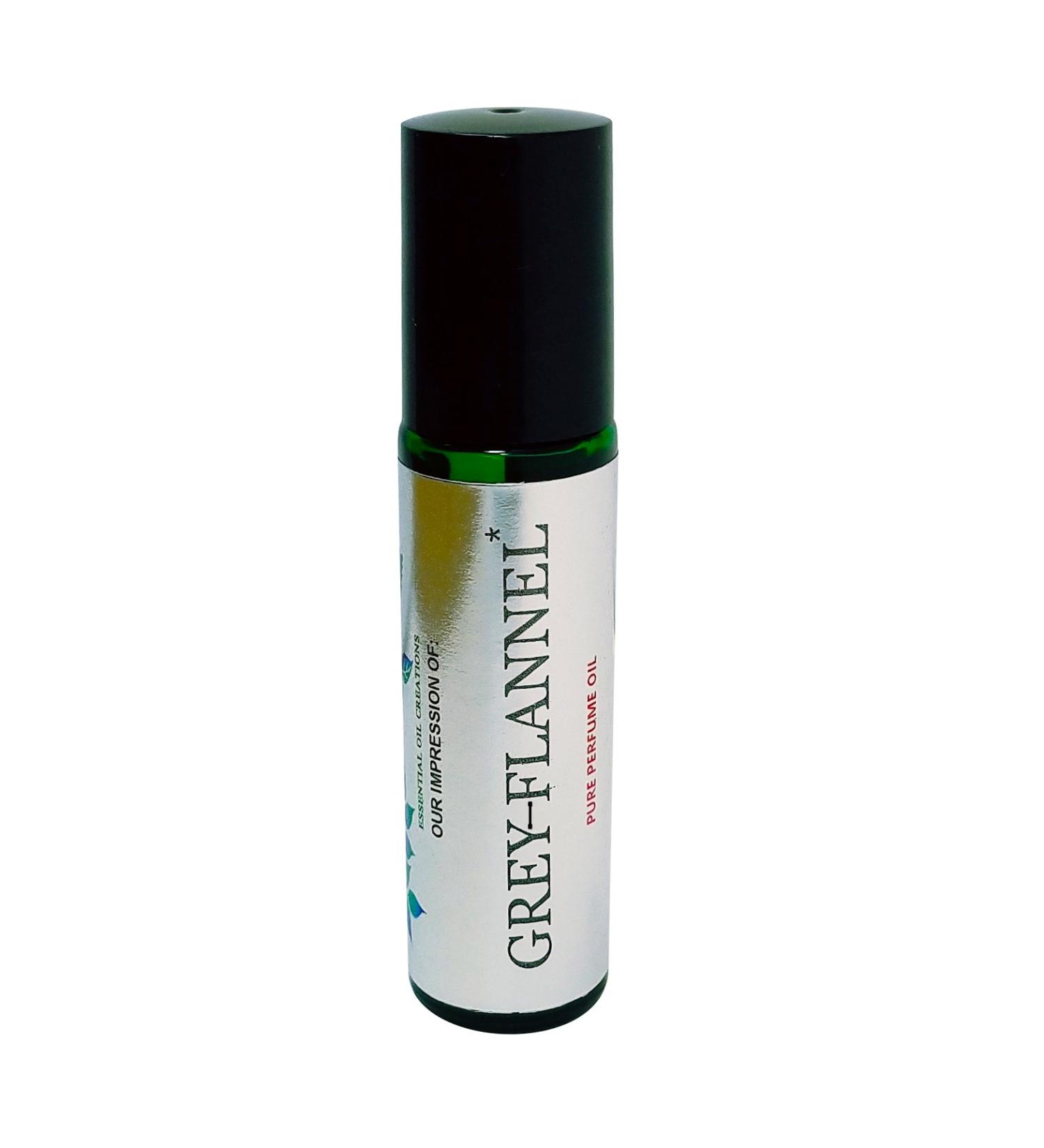Perfume Oil Impression Compatible with Gray_Flannel 10ML Rollon Body Oil. 100% Pure Undiluted No Alcohol. (Premium Version/Type Oil Not Original Brand)