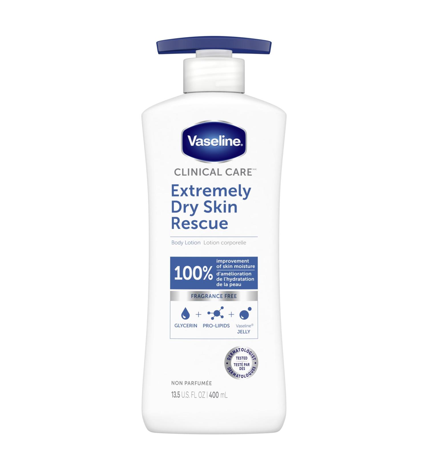 Vaseline Clinical Care Hand & Body Lotion - Extremely Dry Skin Rescue 13.5 oz | Shop Internationally - Buy Online on GoSupps.com