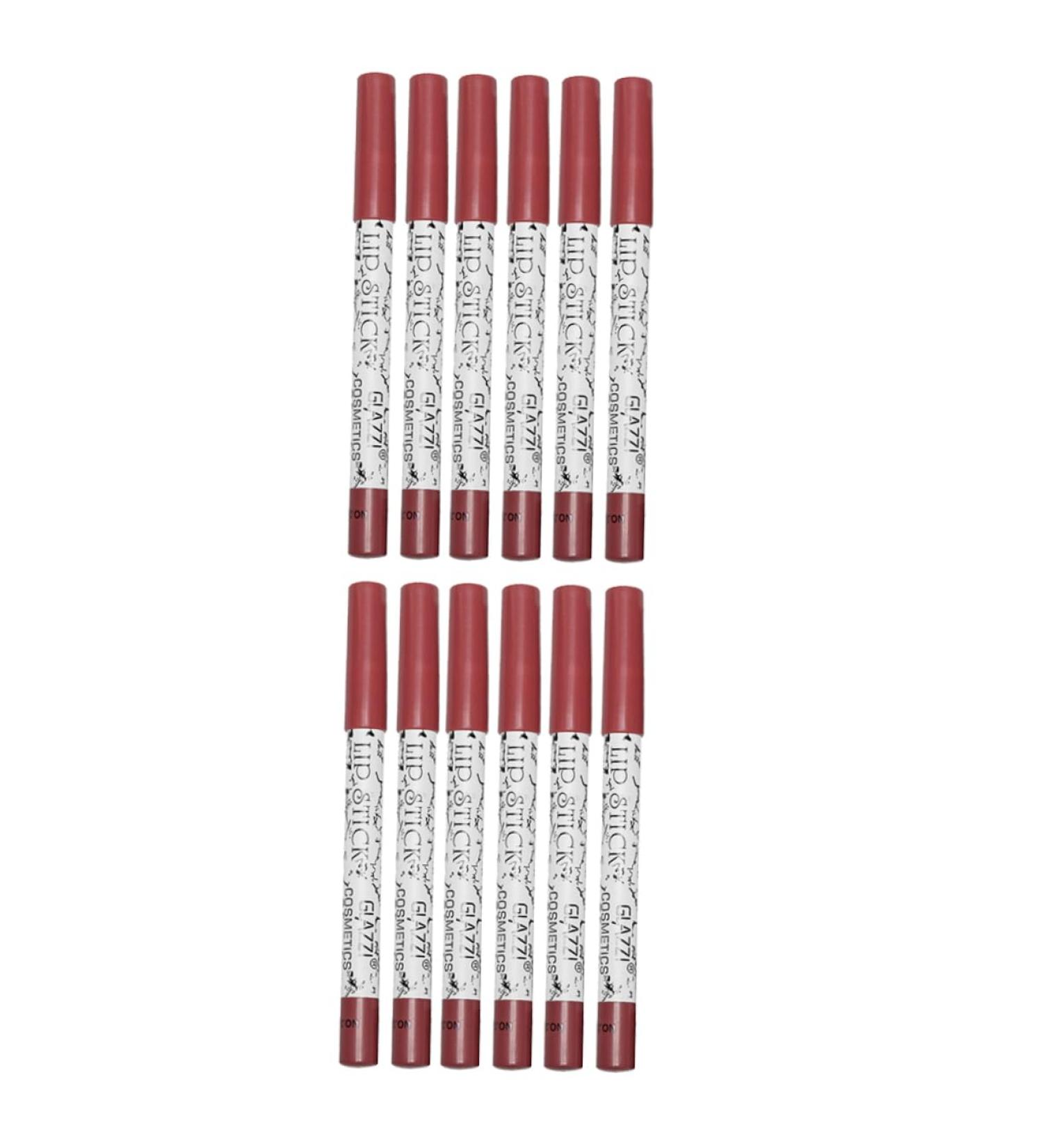 MAGICLULU 12pcs Waterproof Lip Liner & Lipstick Set | Makeup Accessories for Perfect Lip Contour - Buy Online on GoSupps.com