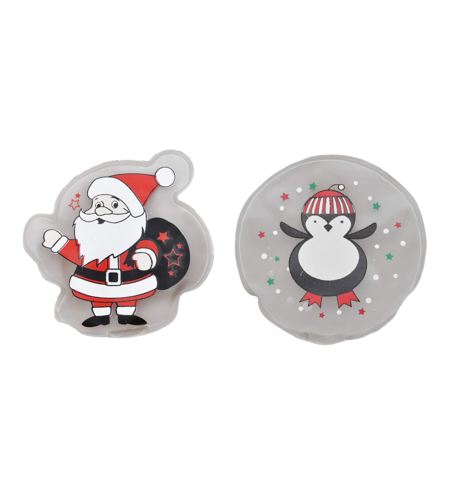 jameitop Hand Warmers Set of 2 - Reusable Santa Claus & Penguin | Perfect for Warm Fingers Ideal for Winter - Buy Online on GoSupps.com