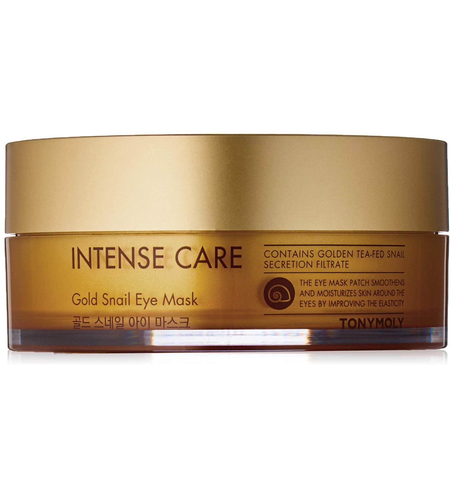 TONYMOLY Intense Care Gold Snail Eye Mask Pot 3 oz - Hydrating Eye Treatment - Buy Online on GoSupps.com