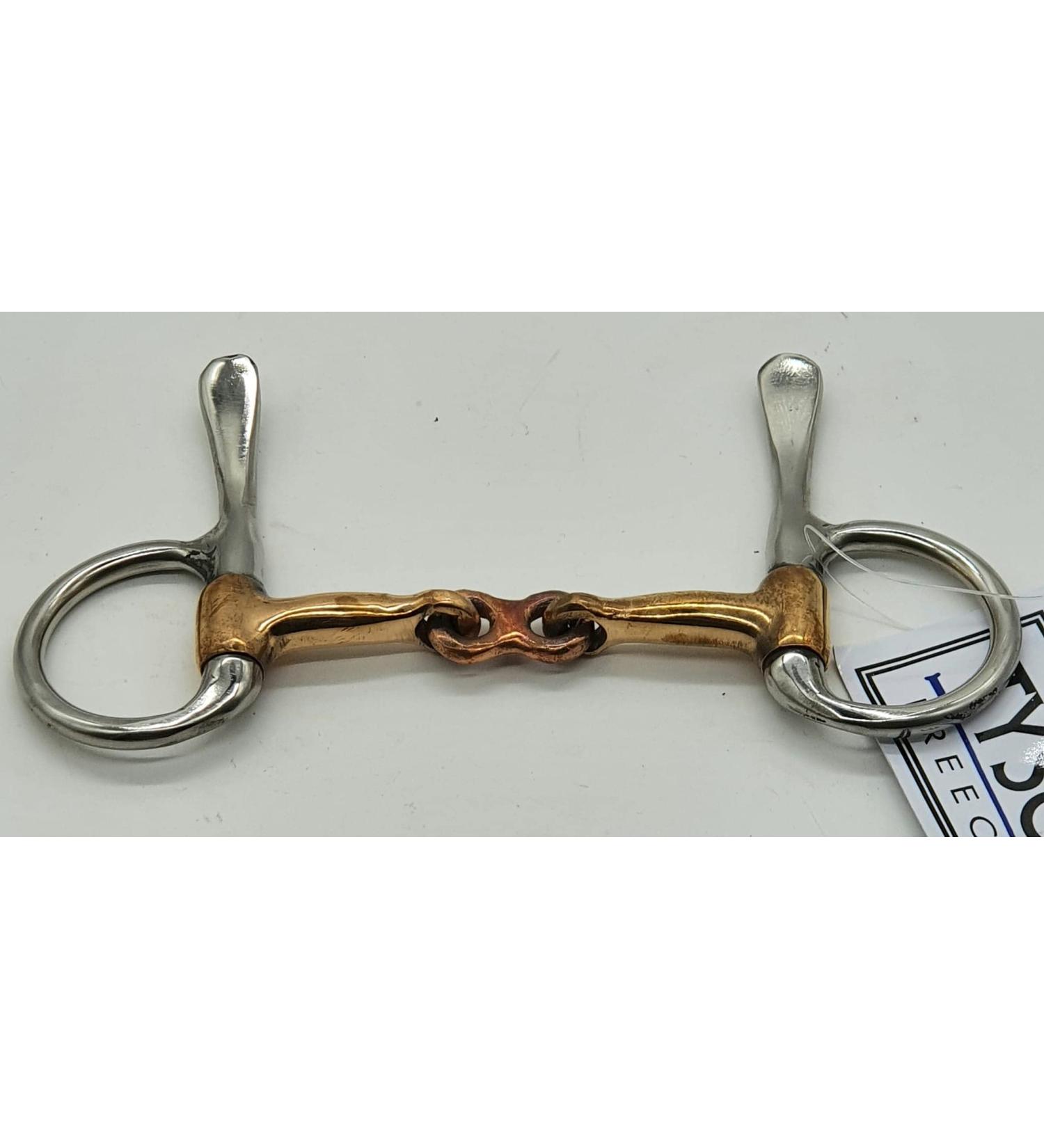 Tysons Breeches Bait Minishetty Half Spoon - Copper Bite Minipony Bit (Broken 7.5 8.5 10.5 11.5) - International Shipping Available - Buy Online on GoSupps.com