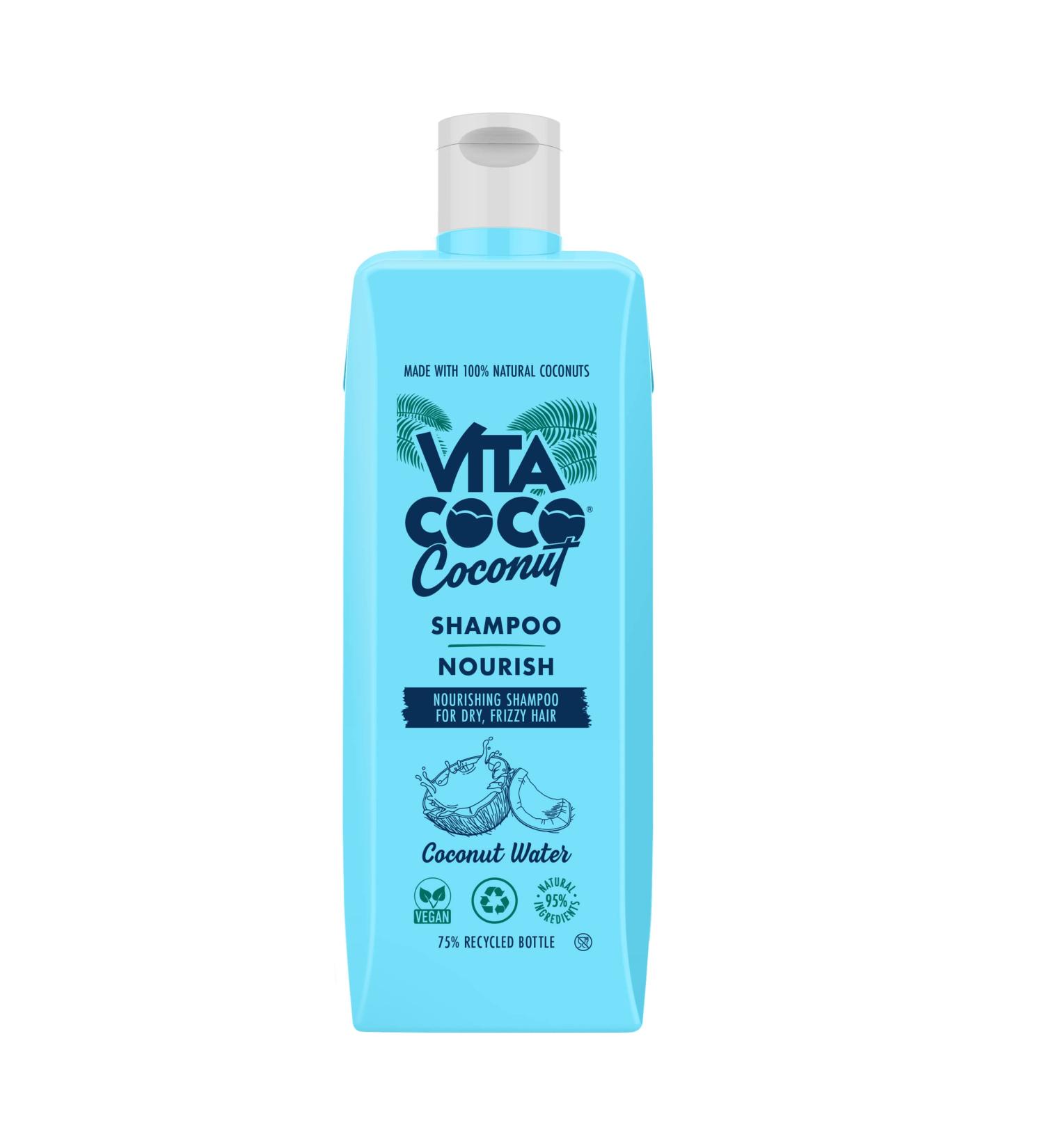 Vita Coco Nourishing Coconut Shampoo (400 ml) for dry hair Nourishing shampoo for moisturizing and nourishing hair Coconut care shampoo for all hair types - Buy Online on GoSupps.com