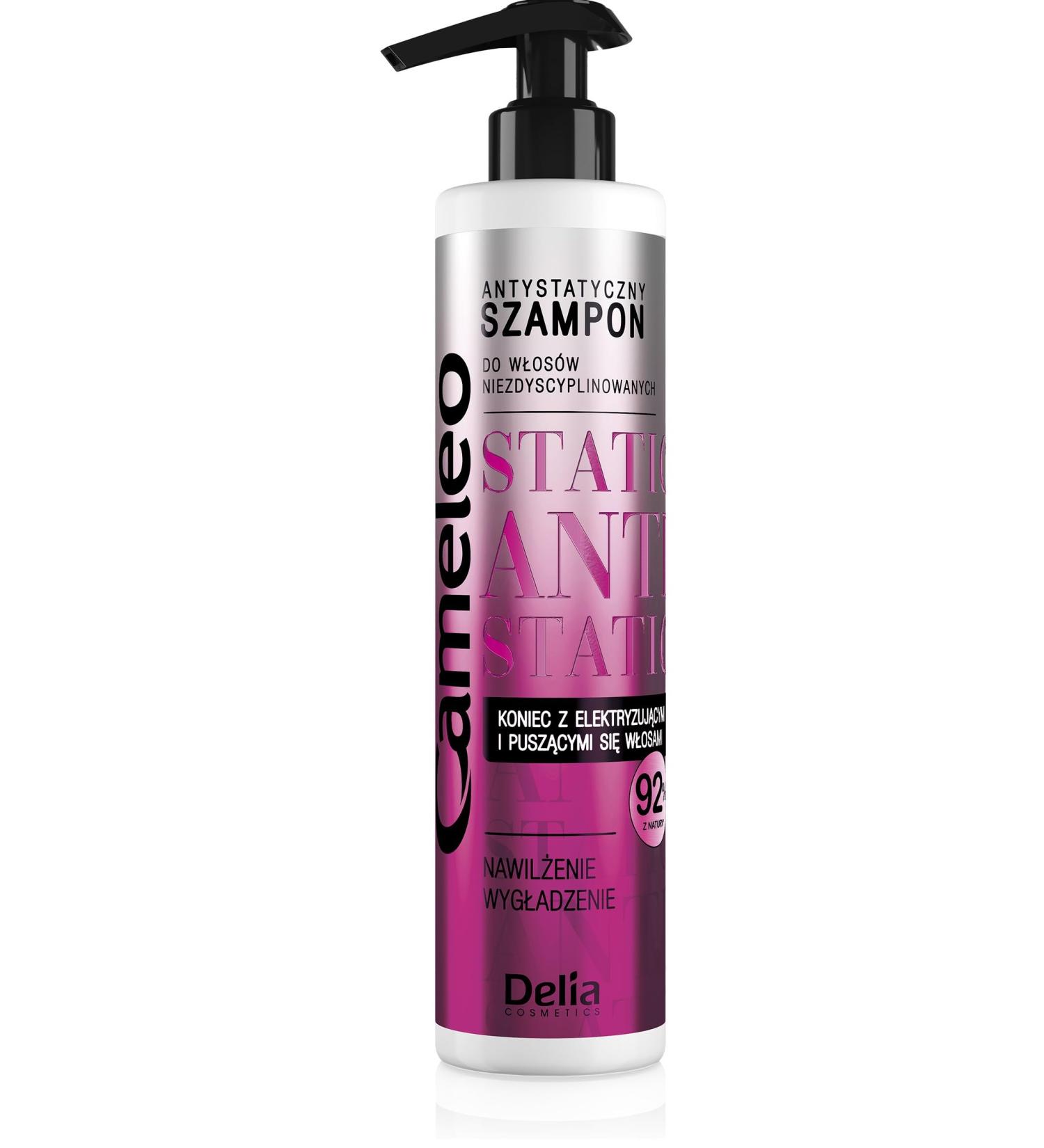 Cameleo Anti-Static Shampoo 250ml - Controls Frizz, Unruly Hair, Moisturizing & Smoothing - Buy Online on GoSupps.com