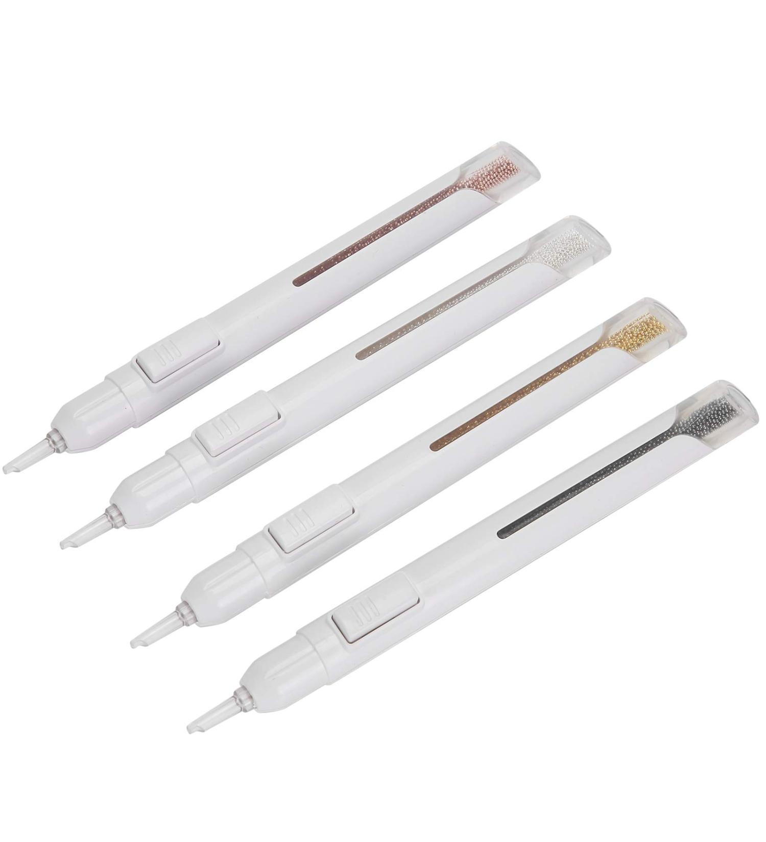 Nail Painting Pen 2800pcs Steel Balls Rose Gold Dotting Pen 4pcs DIY Decoration Nail Art Dotting Pen Gold Dotting Pen 4pcs Professional for Manicure Tools(0.8mm) - Buy Online on GoSupps.com