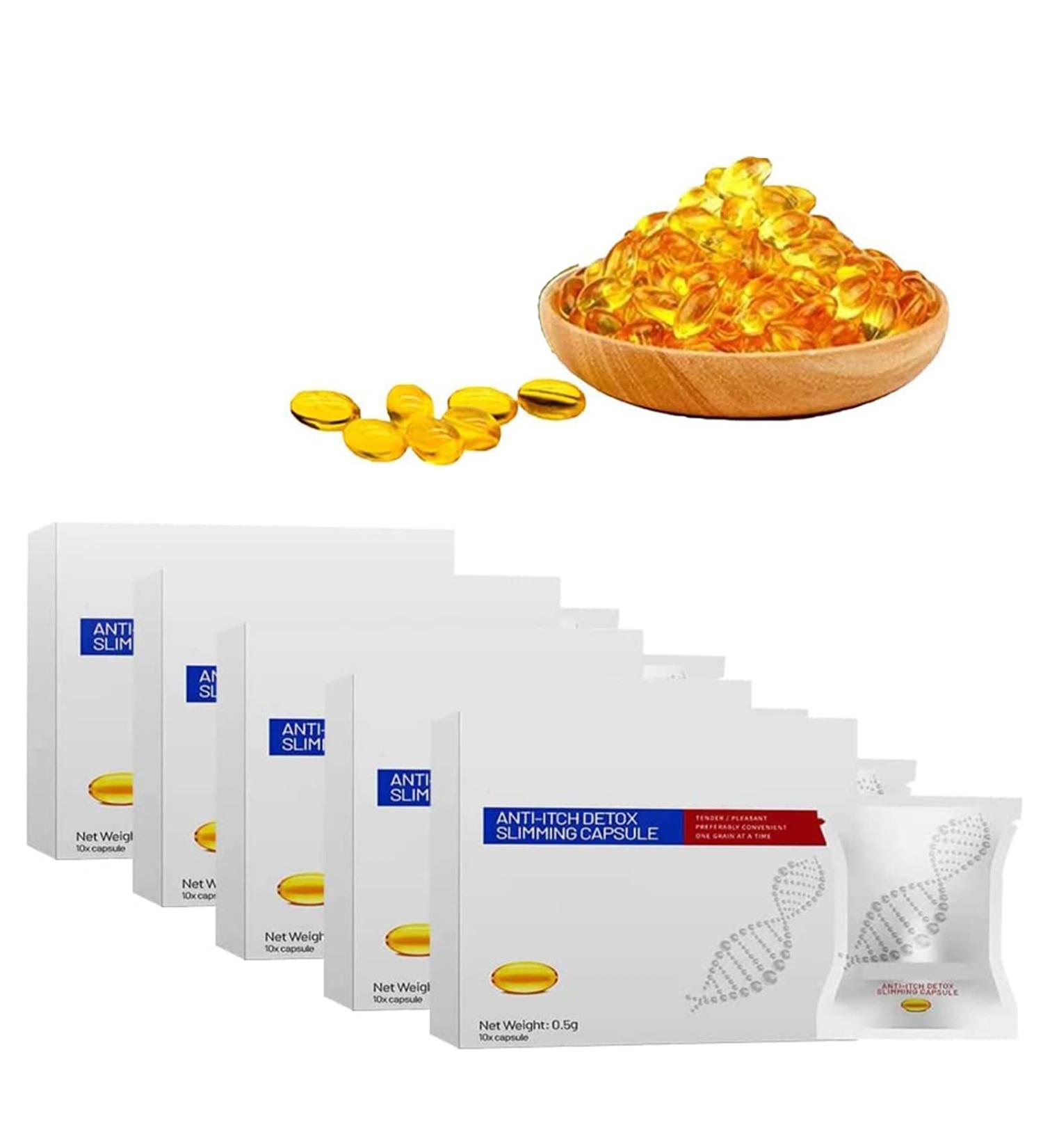 ZBTOP Soothe&Slim Capsule - Anti-Itch Detox, Slimming & Firming Repair (5PCS) - Buy Online on GoSupps.com