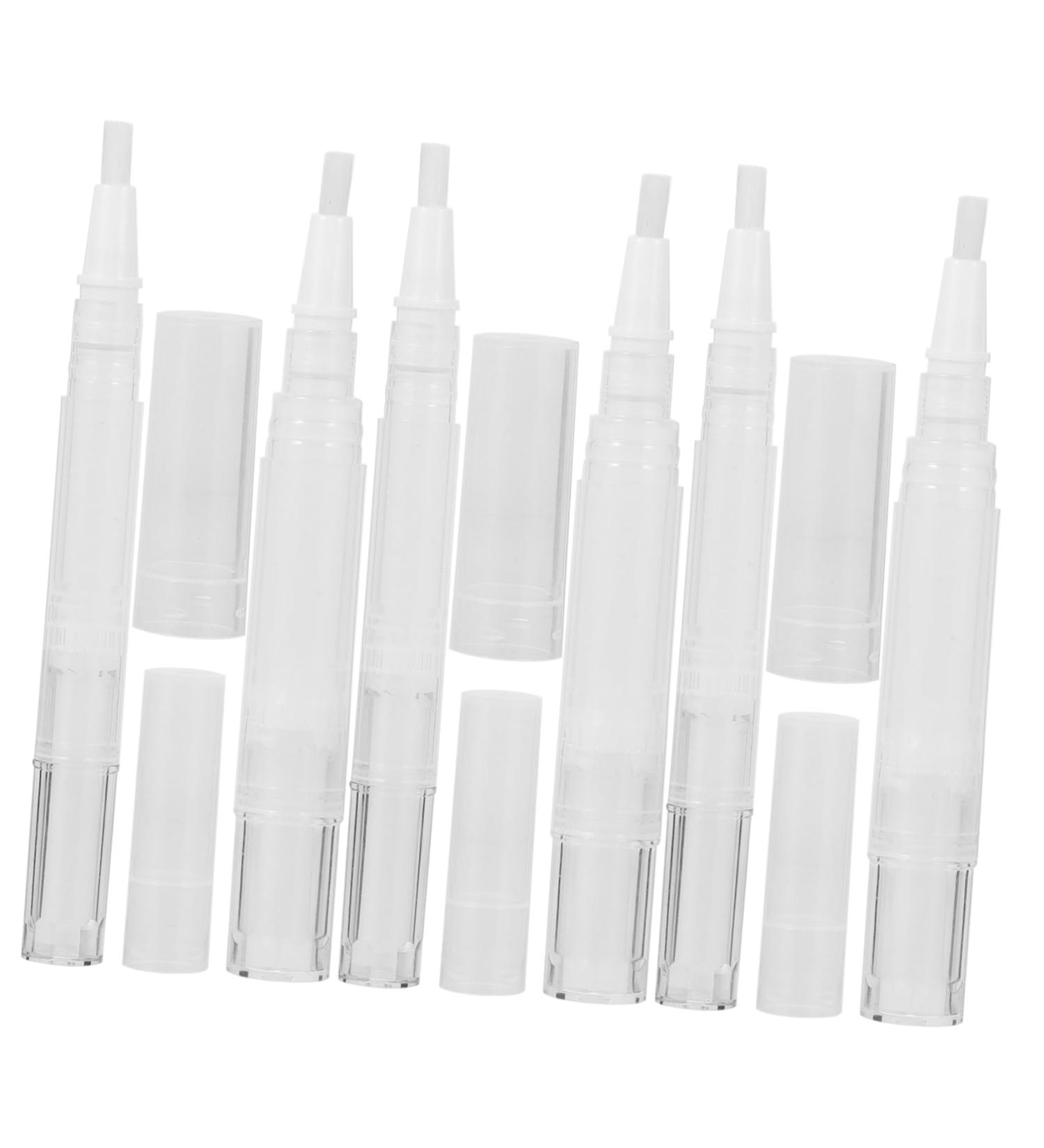 Angoily Lot de 6 Stylos Huile pour Ongles Vides 3 Ml et 5 Ml Transparent Polyvalents pour Cuticules et Vernis Ongles Usage Professionnel et Voyage - Buy Online on GoSupps.com