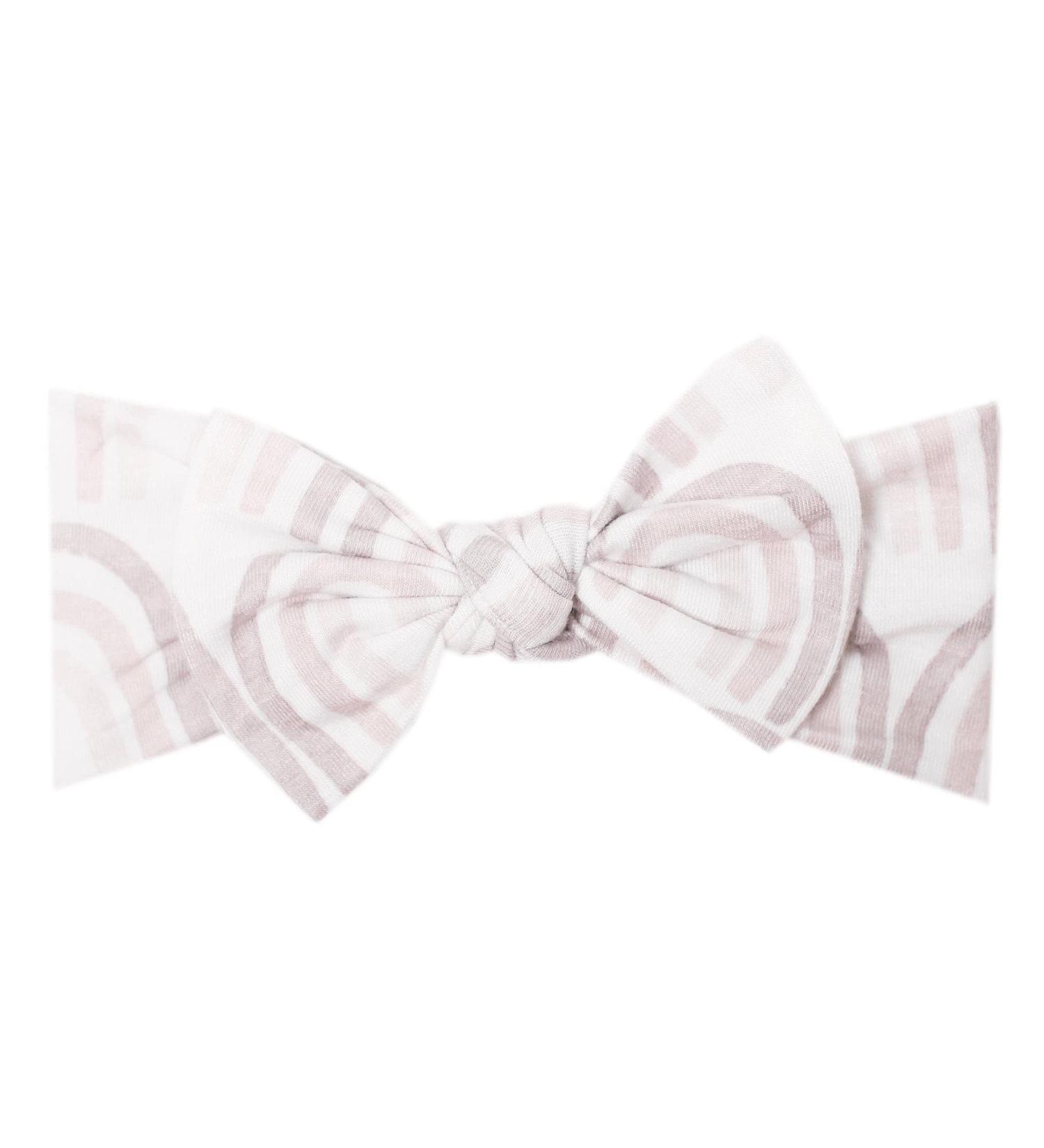 Copper Pearl Baby Stretchy Soft Knit Headband Bow - Blissful Style for Your Little One - Buy Online on GoSupps.com