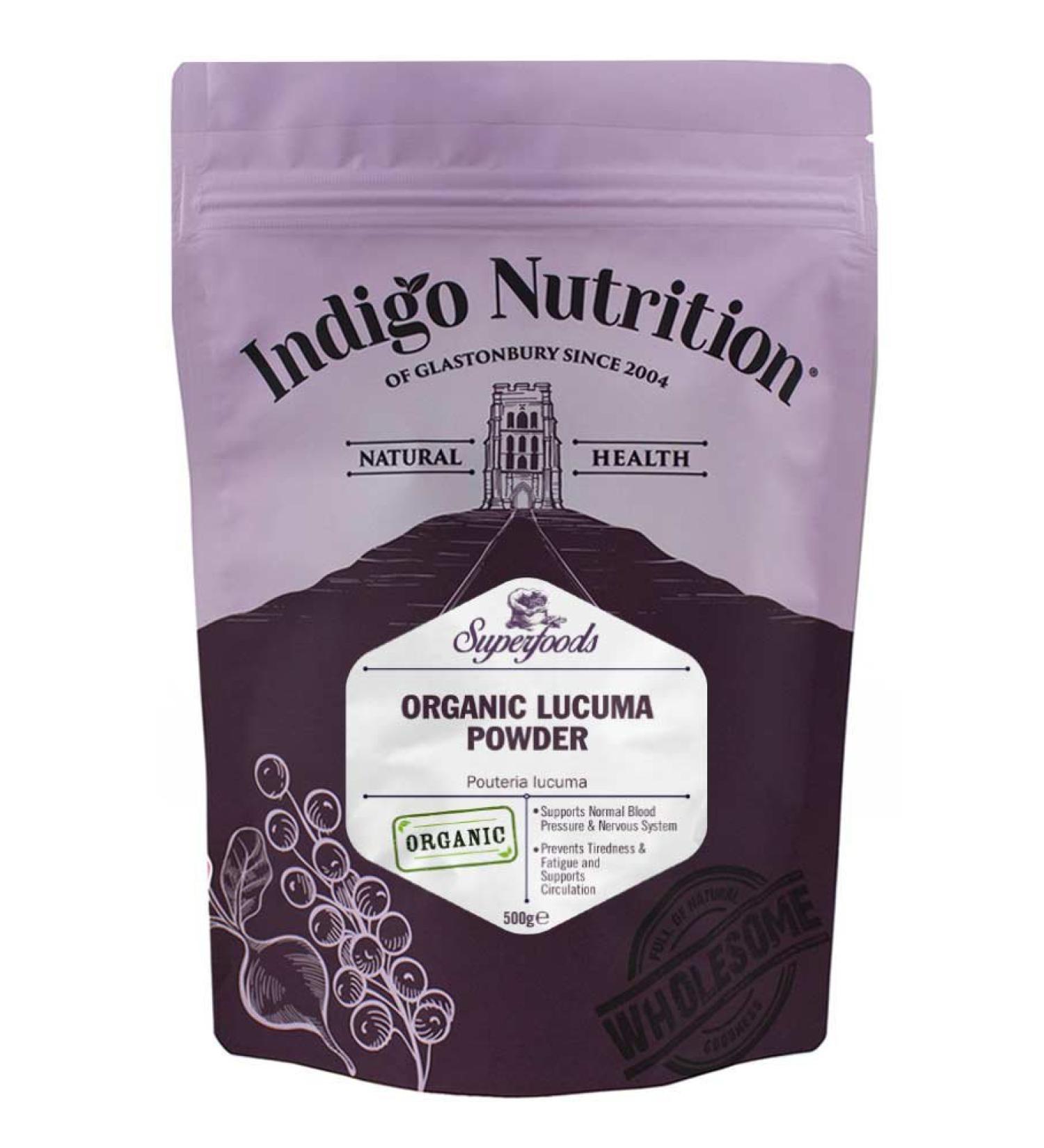 Indigo Herbs Organic Lucuma Powder 500g 500 g (Pack of 1) - Buy Online on GoSupps.com