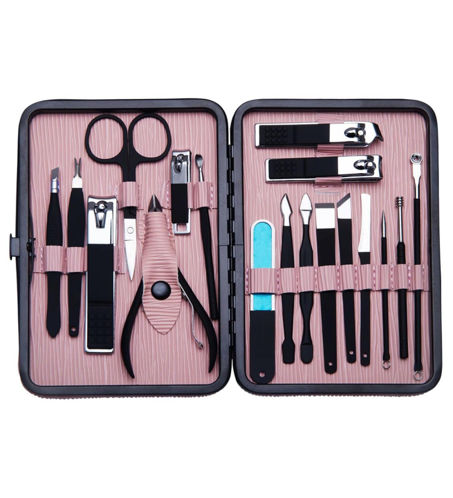 Beaupretty 1 Nail Set Professional Nail Clippers Kit Nail Tools Cuticle Pusher Toe Nail Manicure Pedicure kit Cosmetology kit Nail Gel Manicure kit Stainless Steel Nail Clipper Major Scraper - Buy Online on GoSupps.com