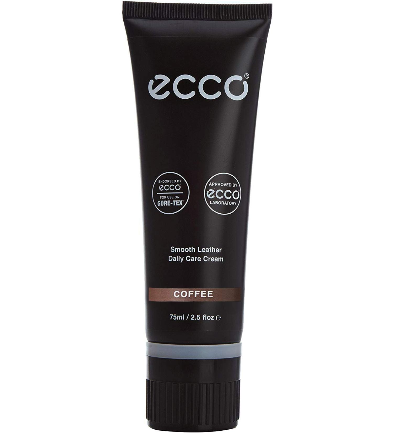 ECCO Smooth Leather Cream Shoe Treatments & Polishes 75.00 ml Brown Coffee