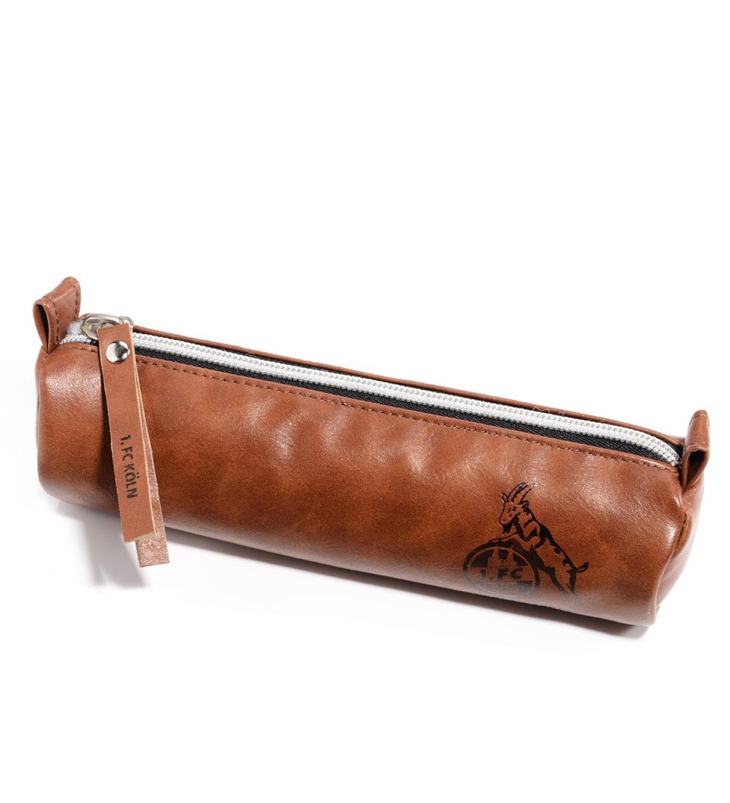 1. FC K ln LAZER PENCIL CASE Feather CASE FOLDER Leather look