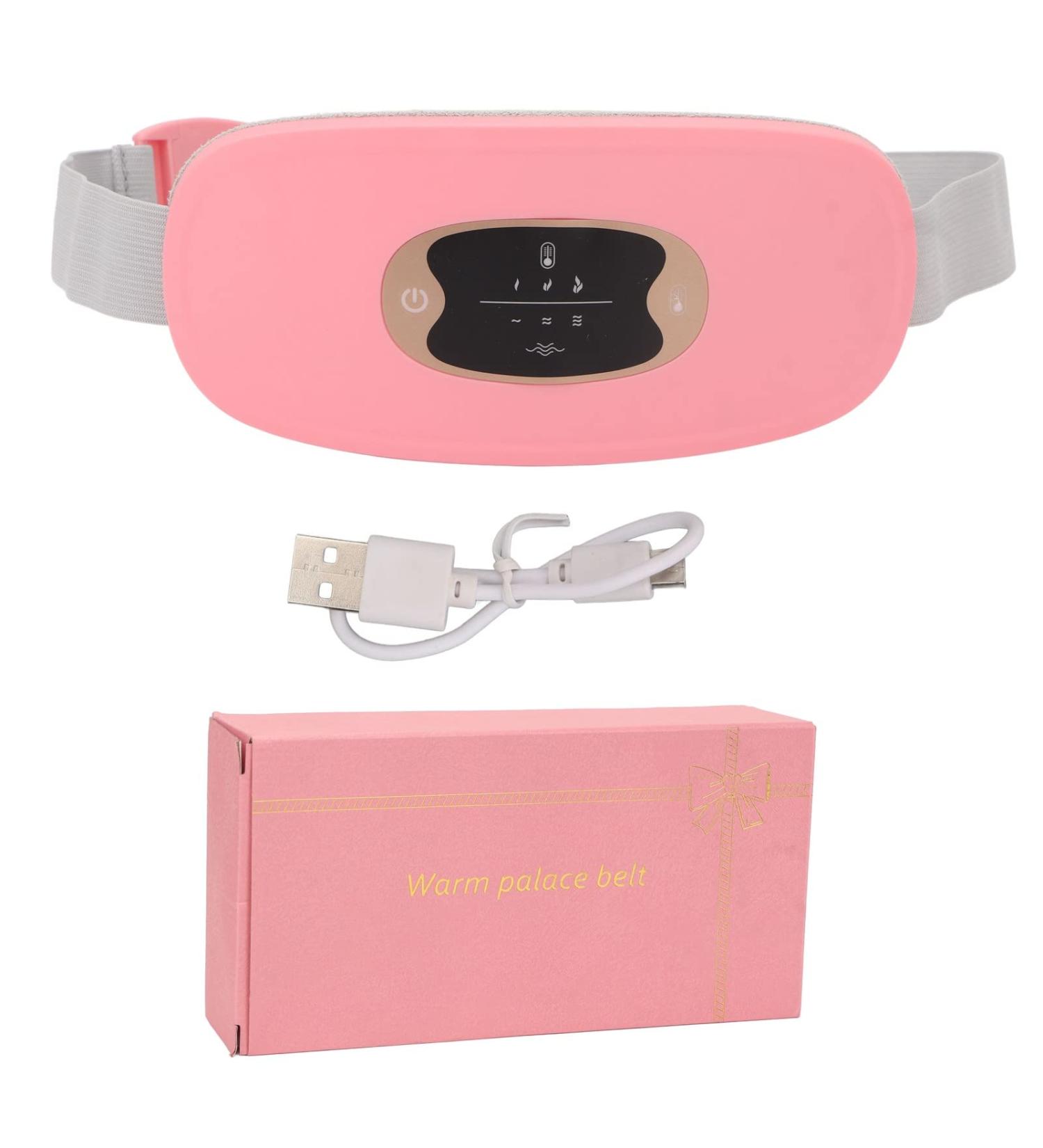 Graphene Smart Electric Heating Cushions for Pain Relief - Vibration & Moxibustion Heating Belt for Women & Girls - Buy Online on GoSupps.com