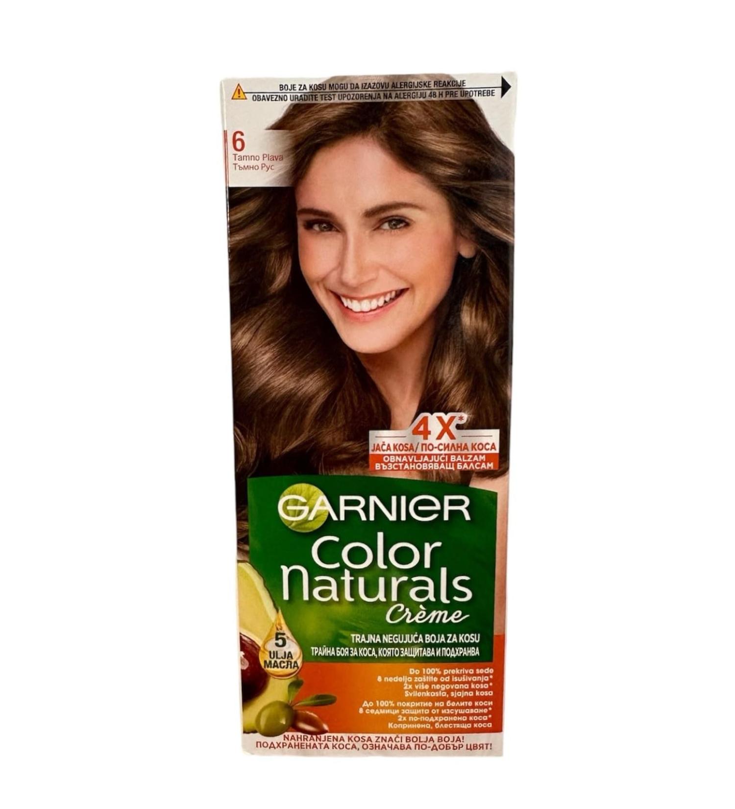  Garnier Garnier Color Naturals Hair Colouring Cream Dark Blonde 600 - Buy Online on GoSupps.com