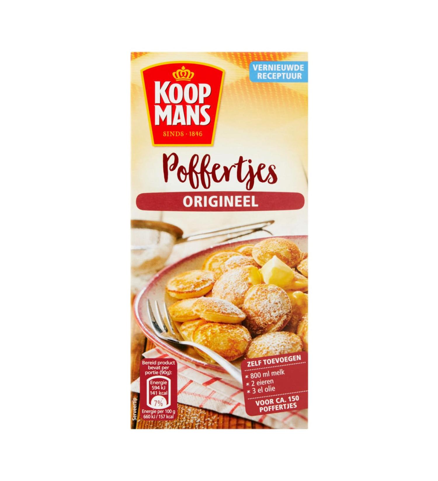 Koopmans Mix For Poffertjes - Enjoy Delicious Dutch Food At Home - Get It Now From ART Food Store!
