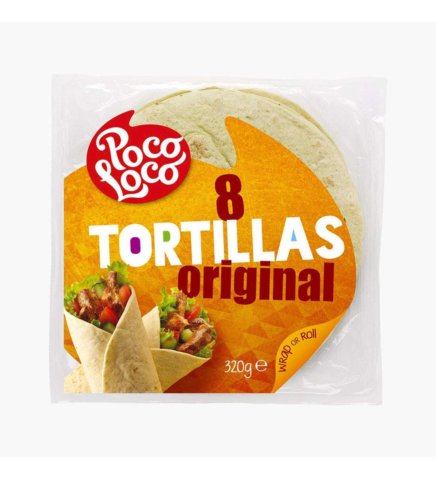 Original Poco Loco Tortillas - Pack of 320g