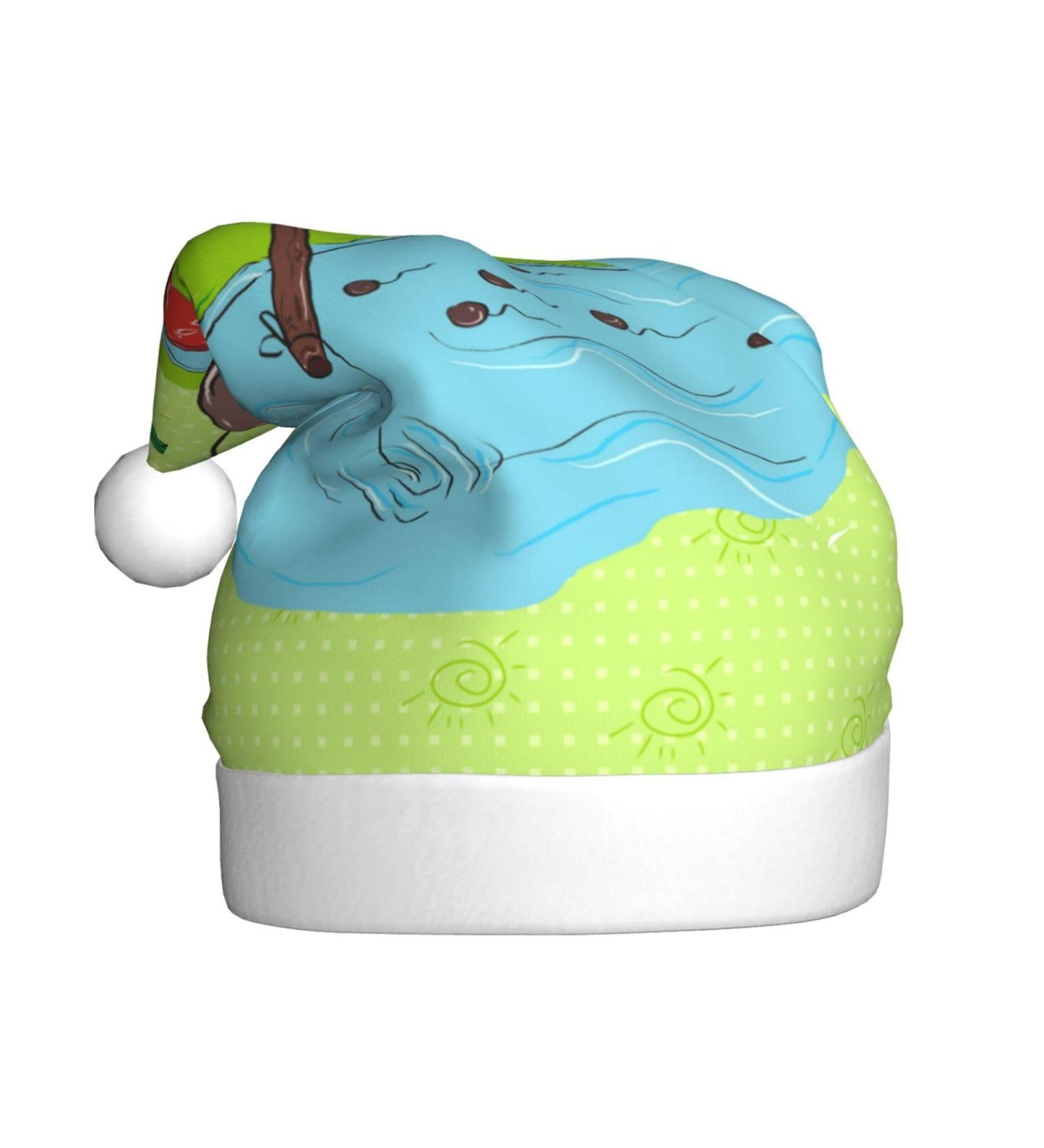 YYHHAOFA Sunflower seeds fishing Christmas hat for Adult : Soft and light Ideal for school events holiday parties etc. - Buy Online on GoSupps.com