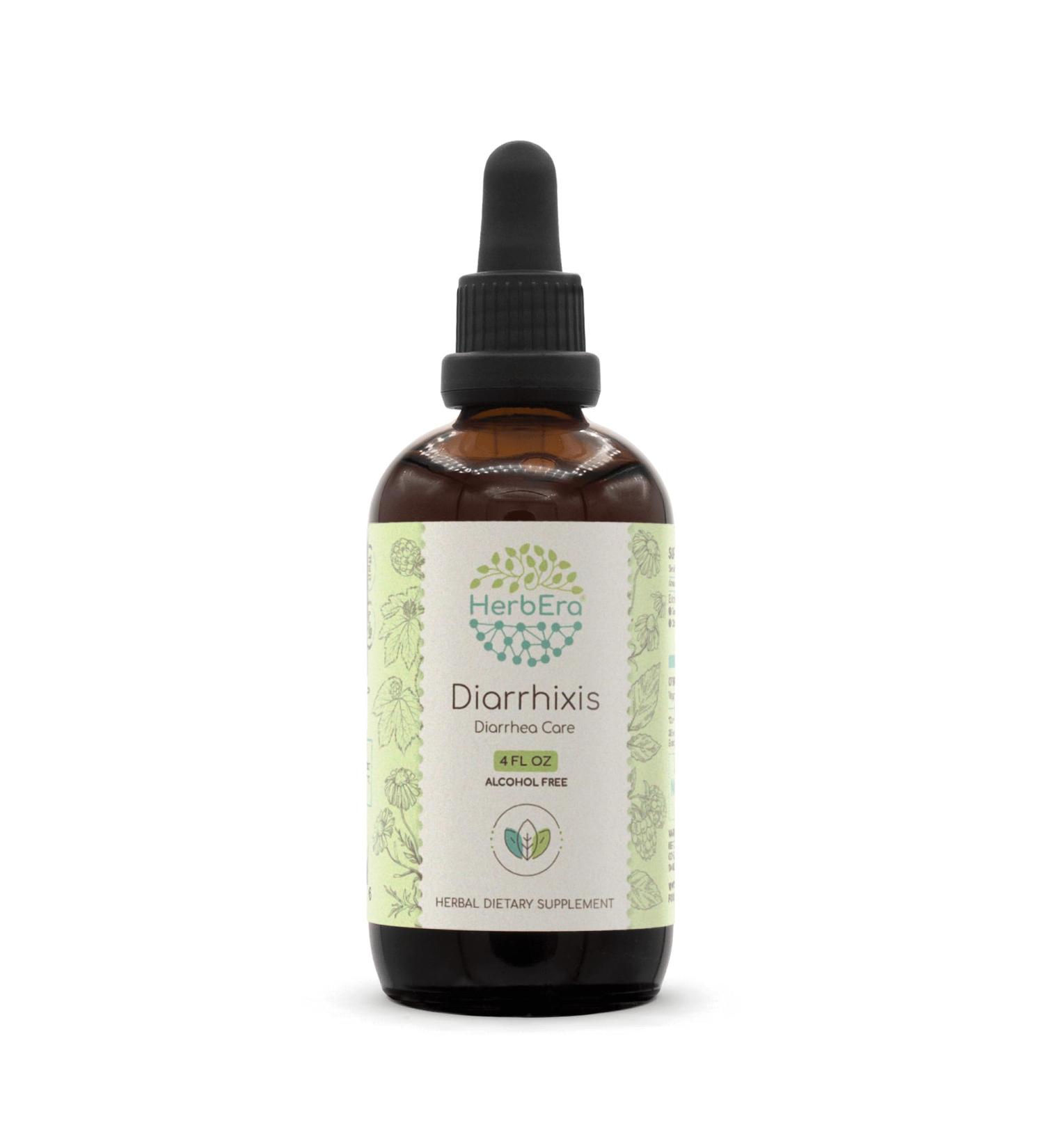 HerbEra Diarrhixis B120 Alcohol-Free Extract Tincture, BlackBerry Leaf, Chamomile Flower, Goldenseal Root. Diarrhea Care 4 Fl Oz 4 Fl Oz (Pack of 1) - Buy Online on GoSupps.com
