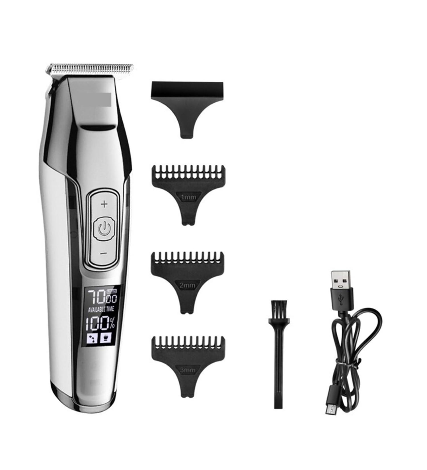 Buy KM-5027 Professional Hair Clipper & Beard Trimmer for Men | Adjustable Speed & LED | International Shipping Available - Buy Online on GoSupps.com