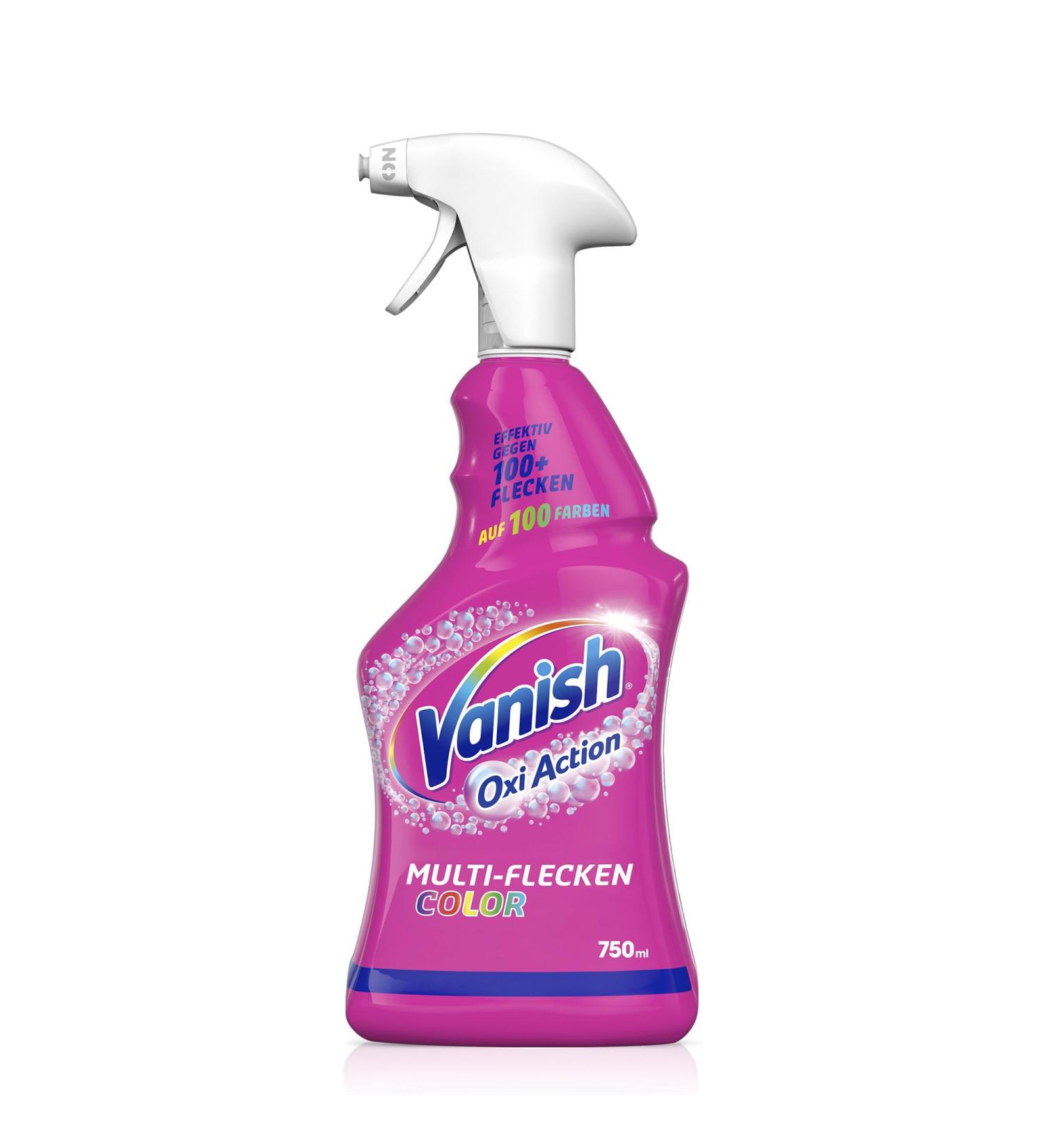 Vanish Oxi Action Pre-Wash Spray Color - 750 ml | Effective Stain Remover for 100+ Spots - BUNDLE 1 Pack - Buy Online on GoSupps.com