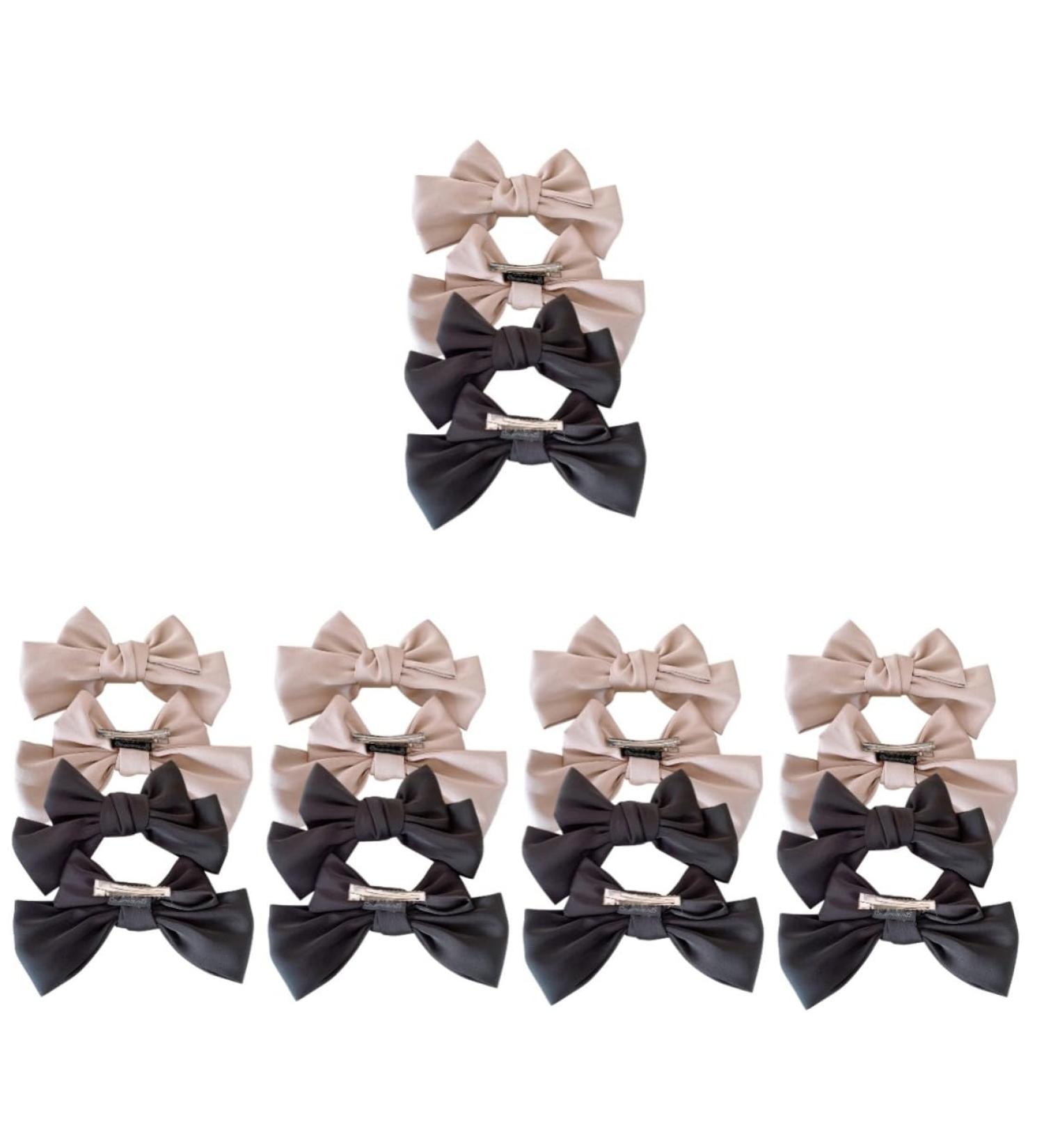 10 Pairs bow hairpin hair pin bowknot toddler bows baby hair bows hair bow pins boutiques barrettes new year hair decoration girls hair bows bow tie baby girl headgear fabric - Buy Online on GoSupps.com