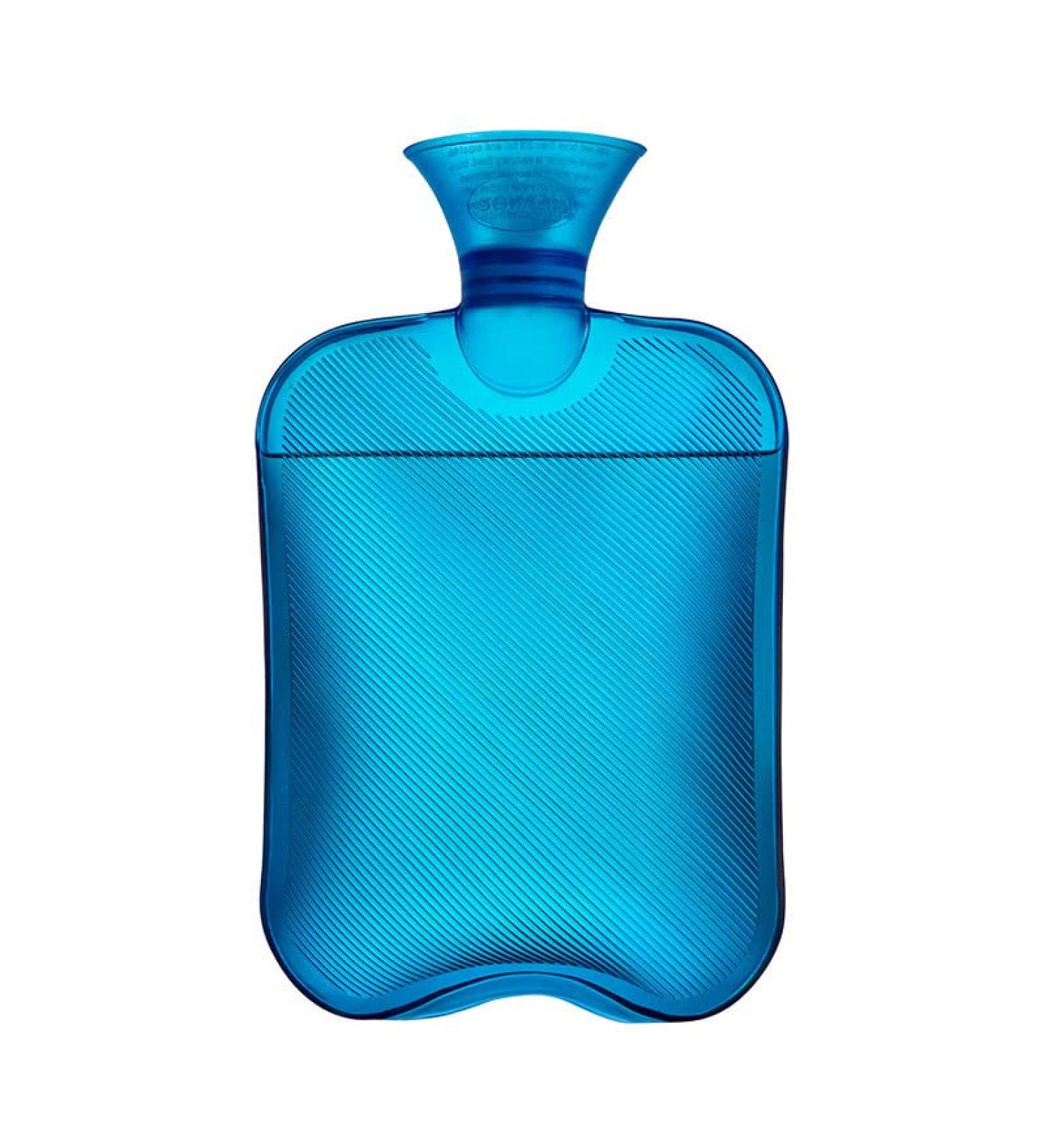 MYAMIA 2L PVC Hot Water Bottle - Winter Hand & Foot Warmer for Pain Relief - Blue Edition - International Shipping Available - Buy Online on GoSupps.com