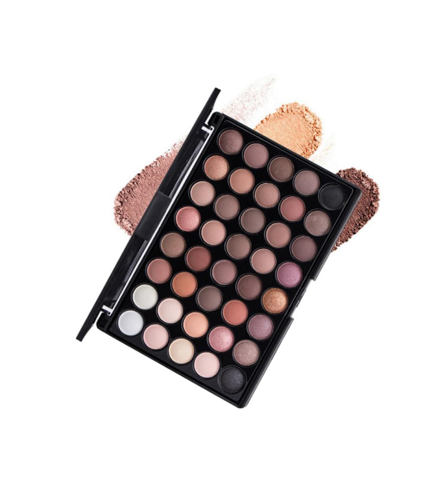 FOMIYES 40 Eye Pallet Makeup Pearly Shadow Lustre Cosmetic Colors Combination 1 count (Pack of 1) As Shown - Buy Online on GoSupps.com