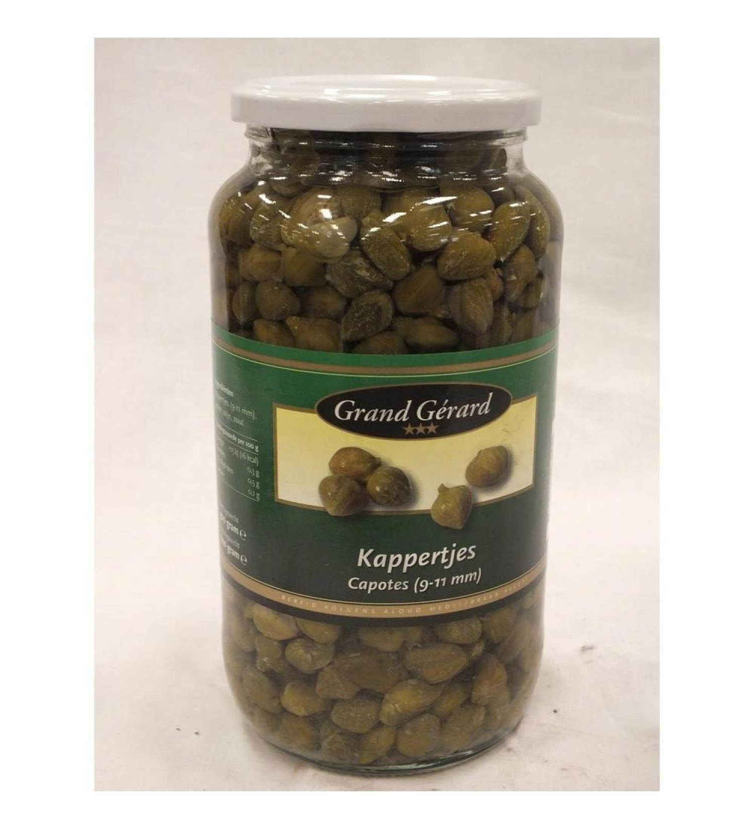 Grand G rard Kappertjes Capotes 9-11mm 900g jar (capers)