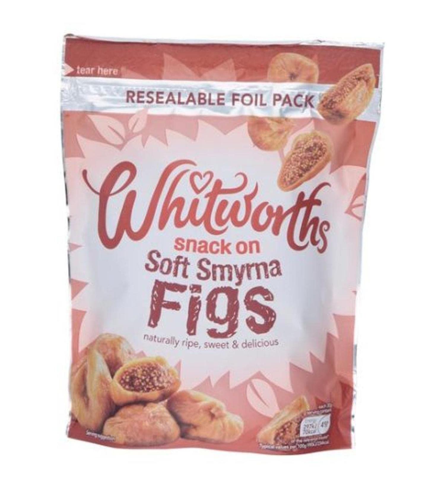 Whitworths Snack on Soft Smyrna Figs 175 g