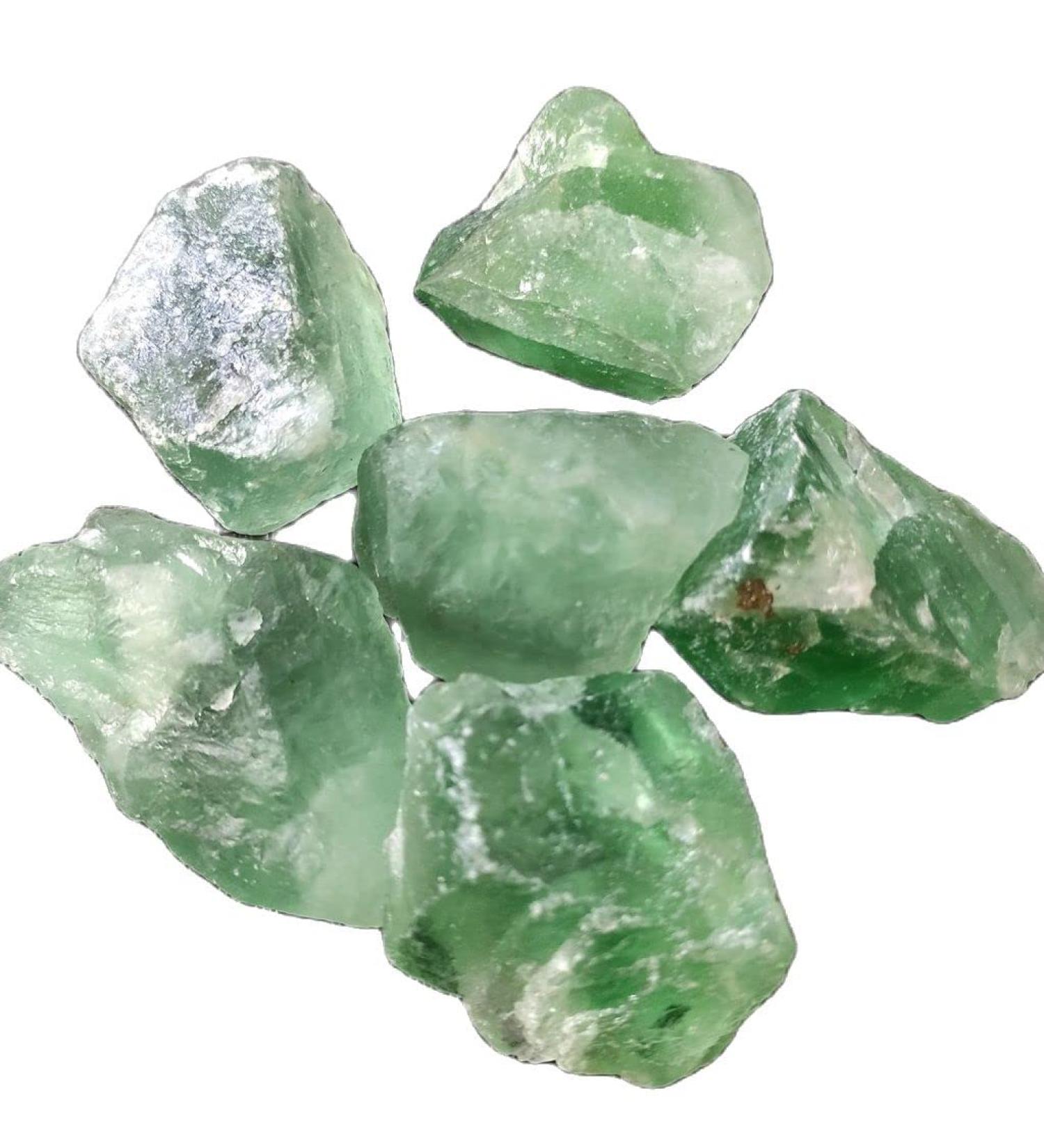 Natural Crystal Rough Natural Crystal Rough Specimen Natural Stone Green Fluorite Crystal Specimen Cluster Crystal Stones EnergyStone Decoration 50-70gStone 1pc - Buy Online on GoSupps.com