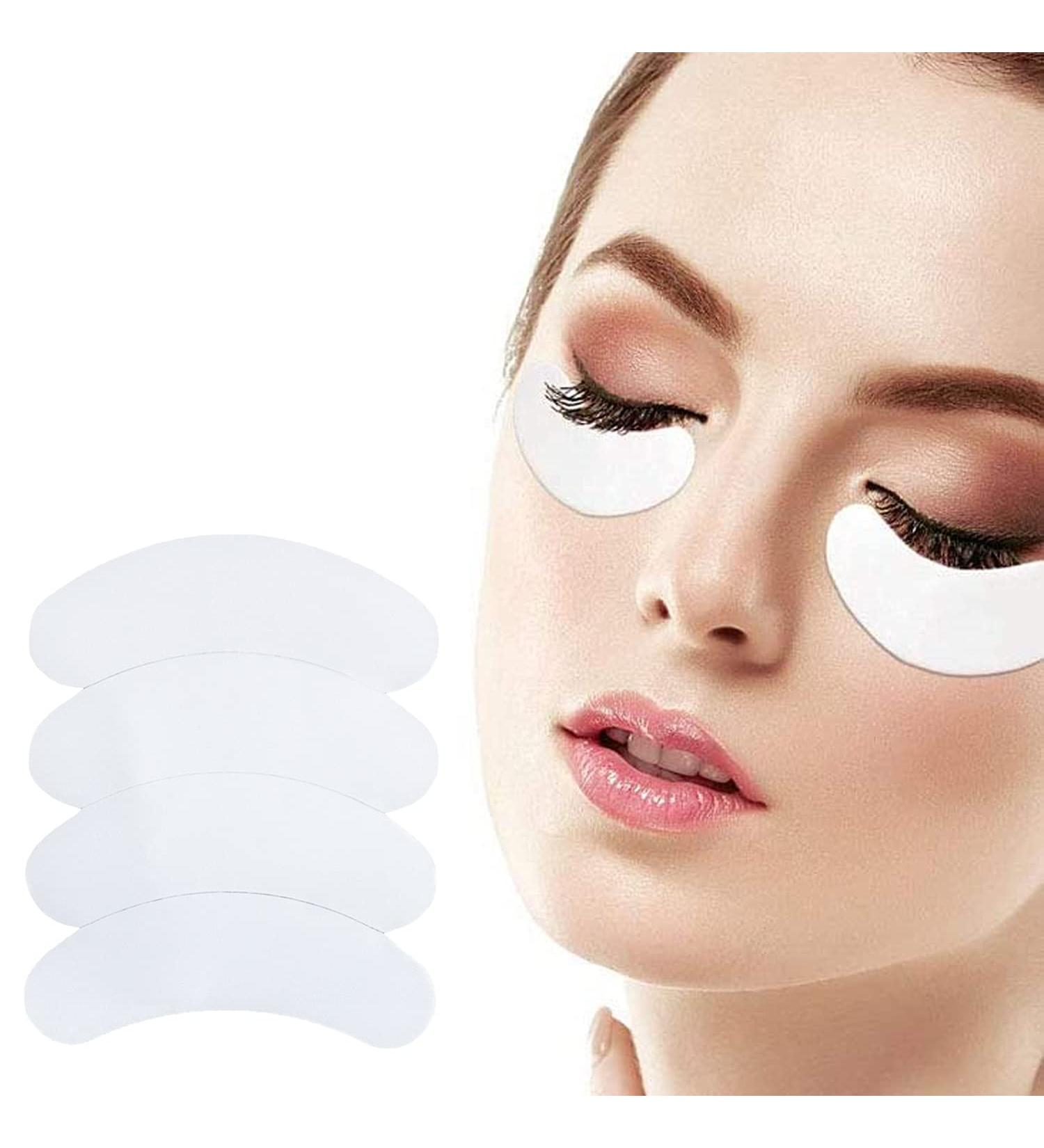 Glamza Eye Lash Gel Pads - 50 Pairs of Eyelash Lash Extension Under Eye Gel Pads Lint Eye Patches Beauty Tool - 50 PAIRS - Buy Online on GoSupps.com